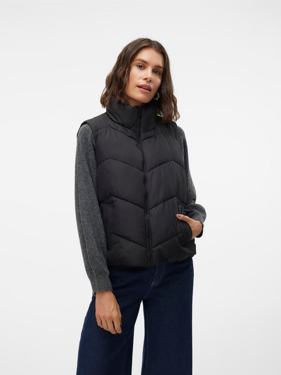 VERO MODA LIGAEVA SHORT WAISTCOAT