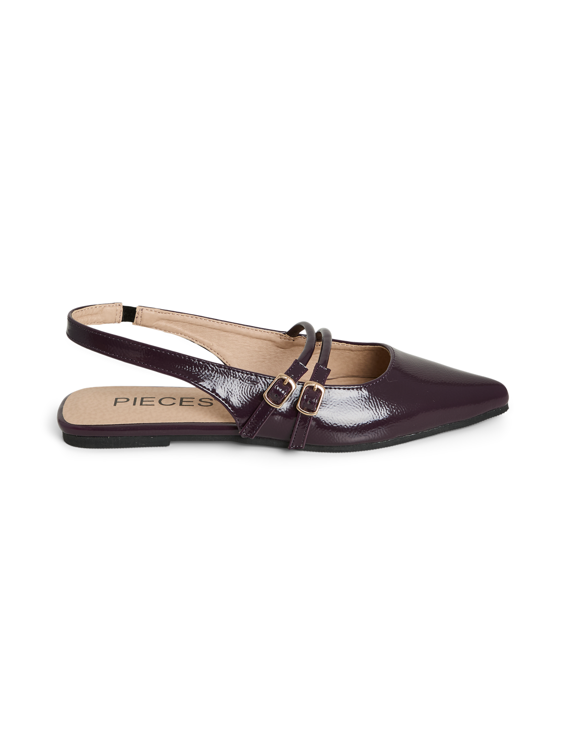 PIECES KATHERINE PATENT SLINGBACK