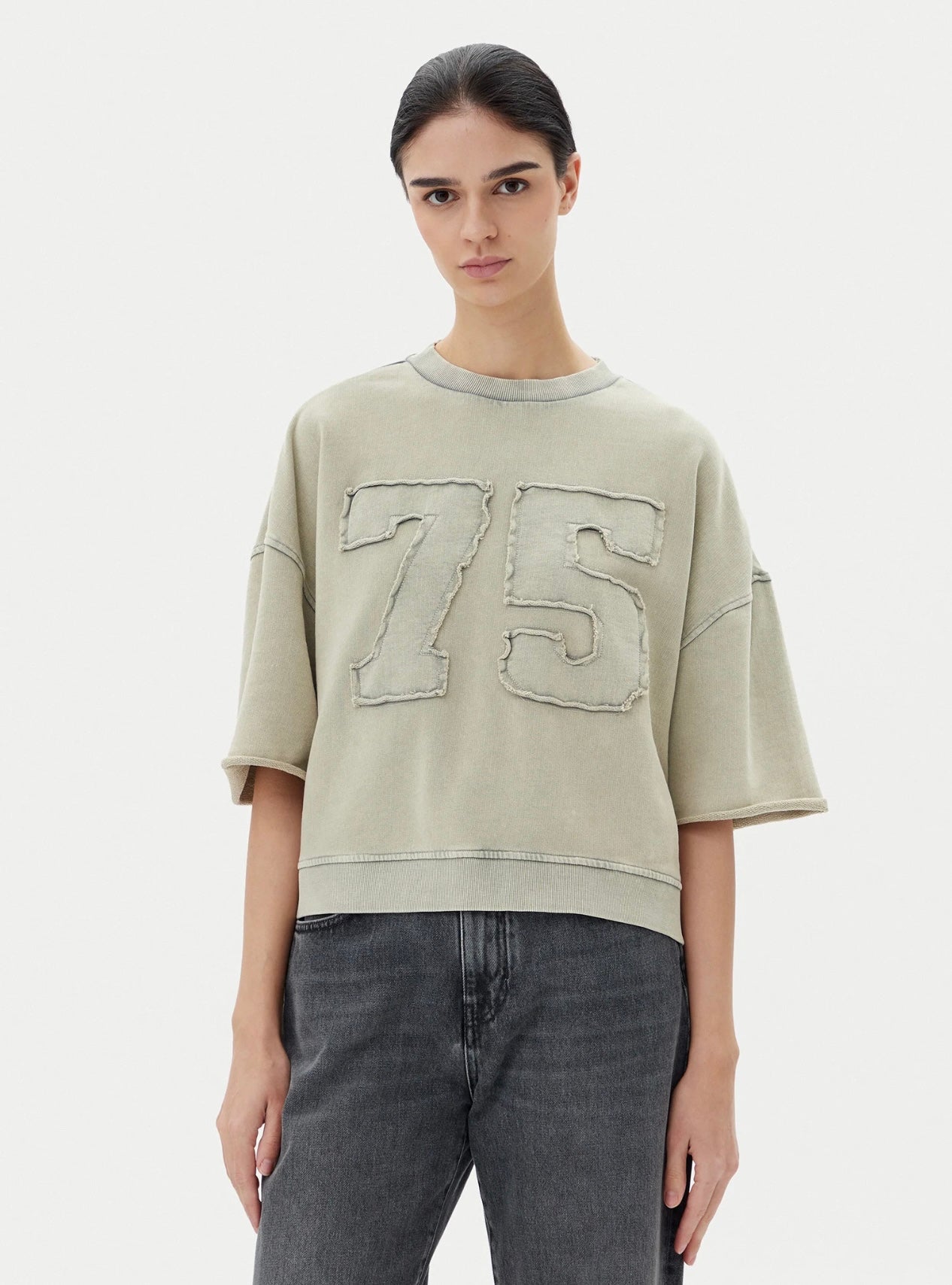 NOISY MAY CIARA 2/4 SLEEVE SWEATSHIRT