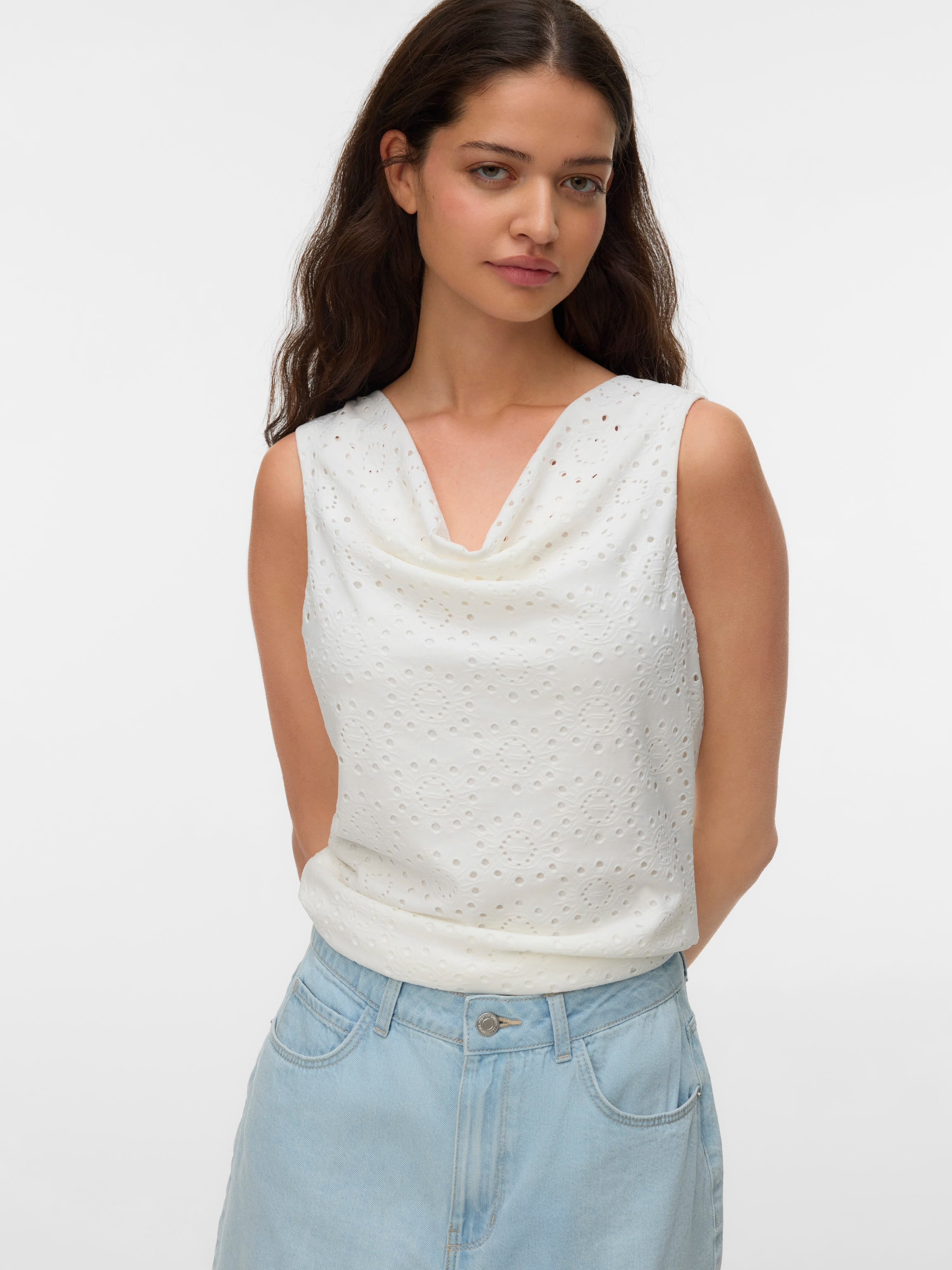 VERO MODA TASSA LIV SL WATERFALL TOP