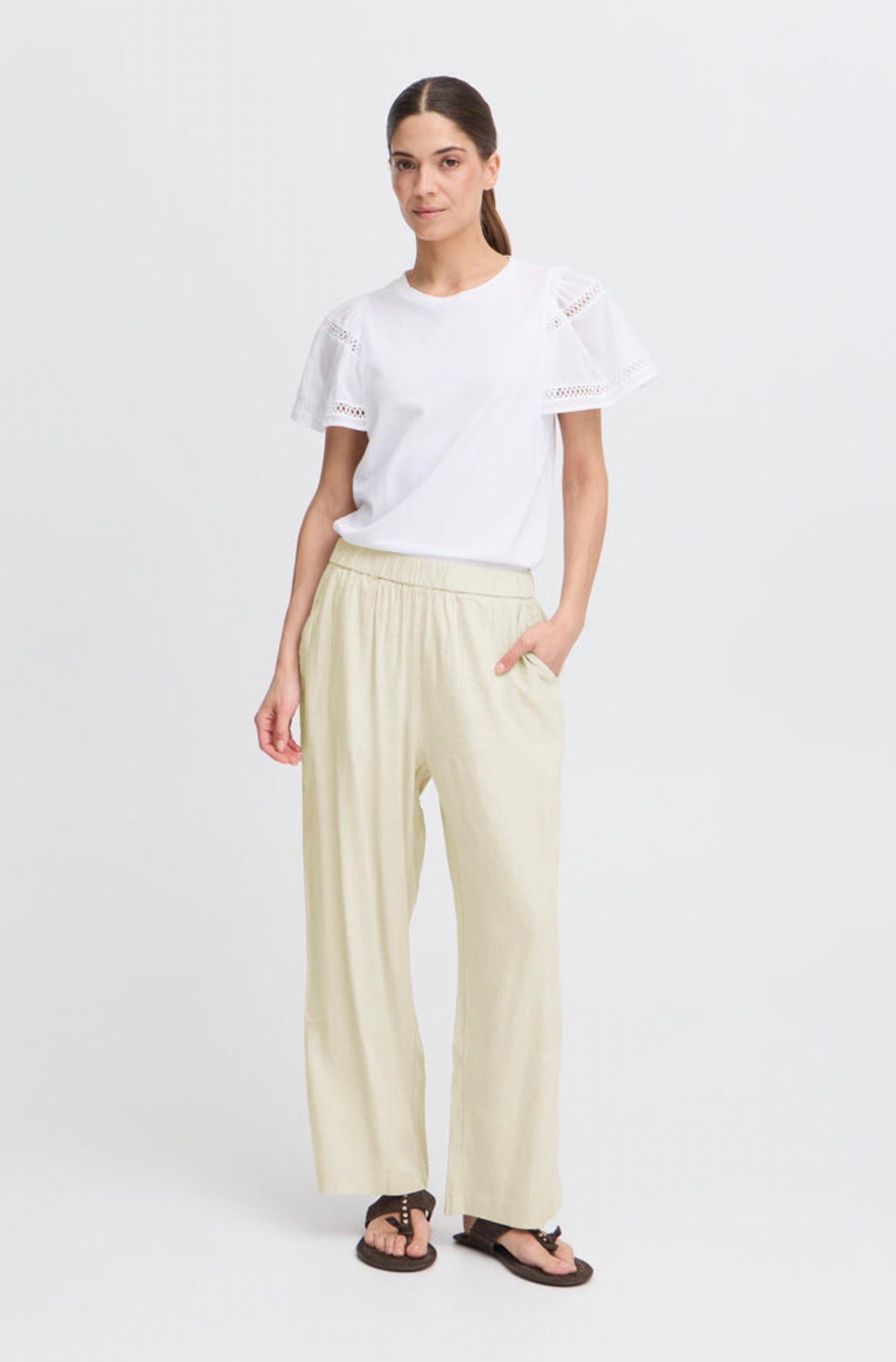 PULZ JEANS LUCA PANT WIDE LEG