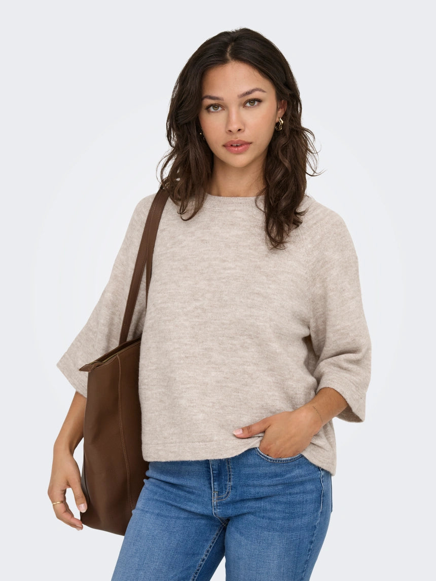 ONLY SIMONI 3/4 PULLOVER KNT