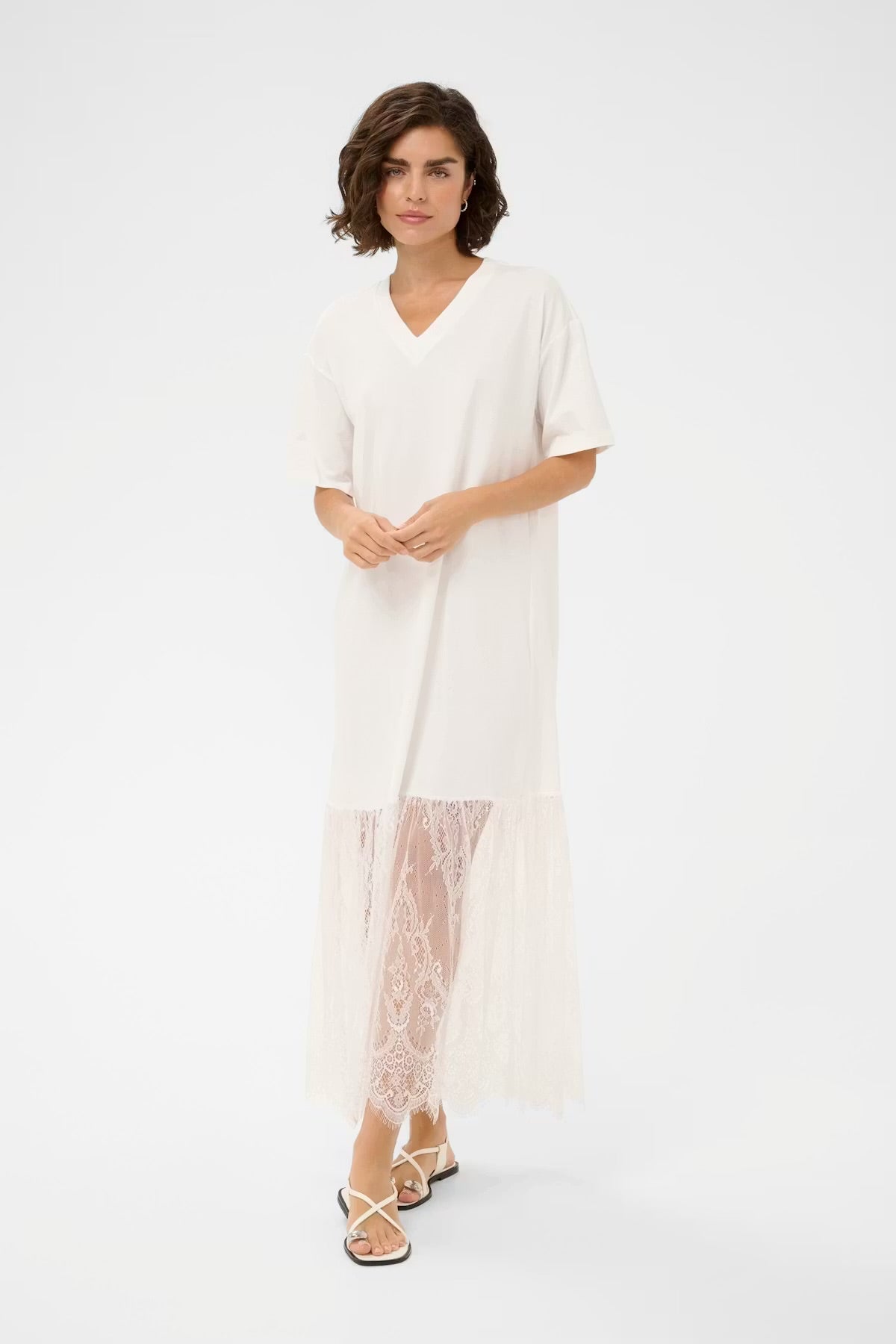 KAFFE ANDREA TEE DRESS