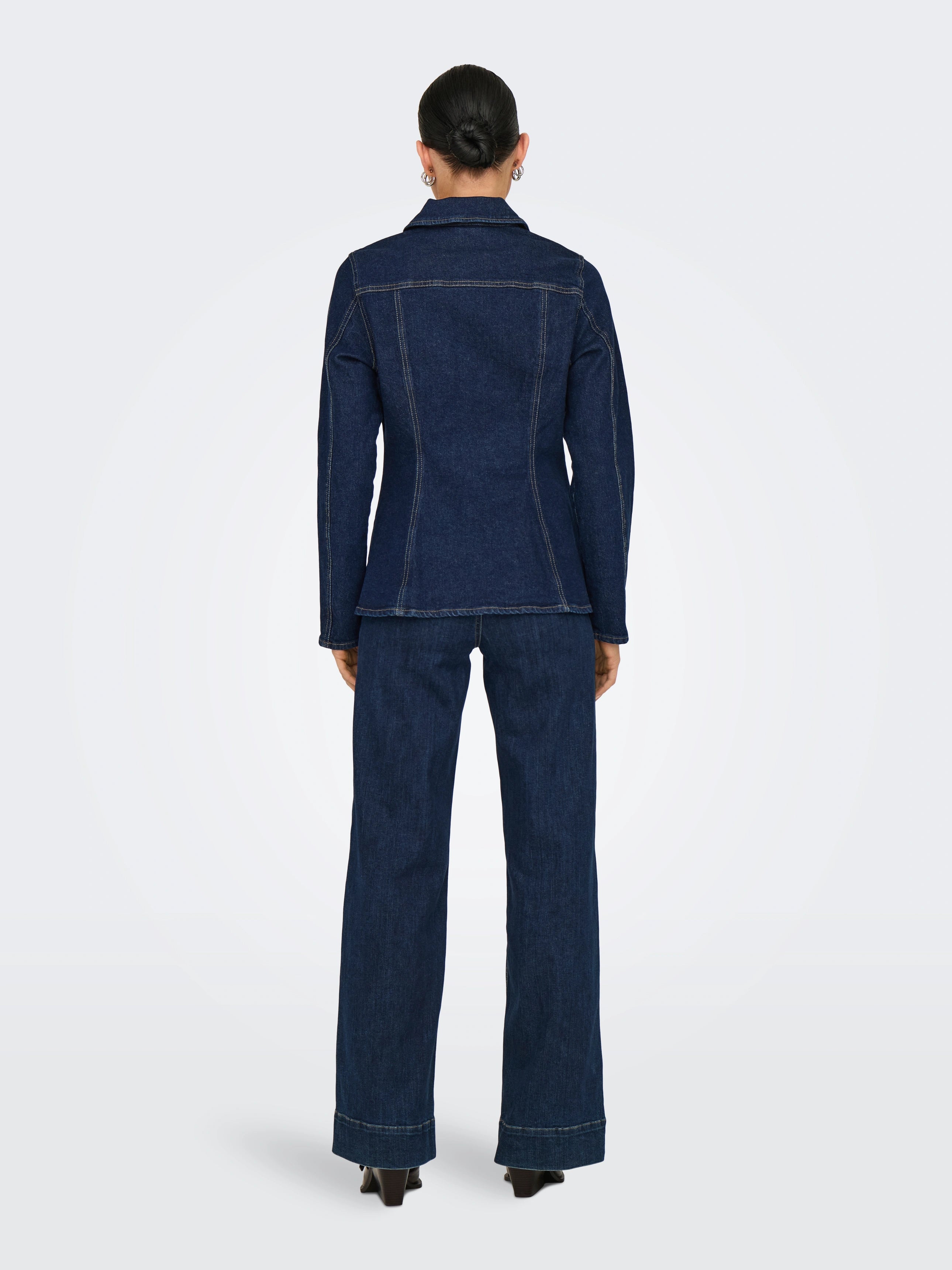 ONLY ELLE L/S FITTED DNM JACKET