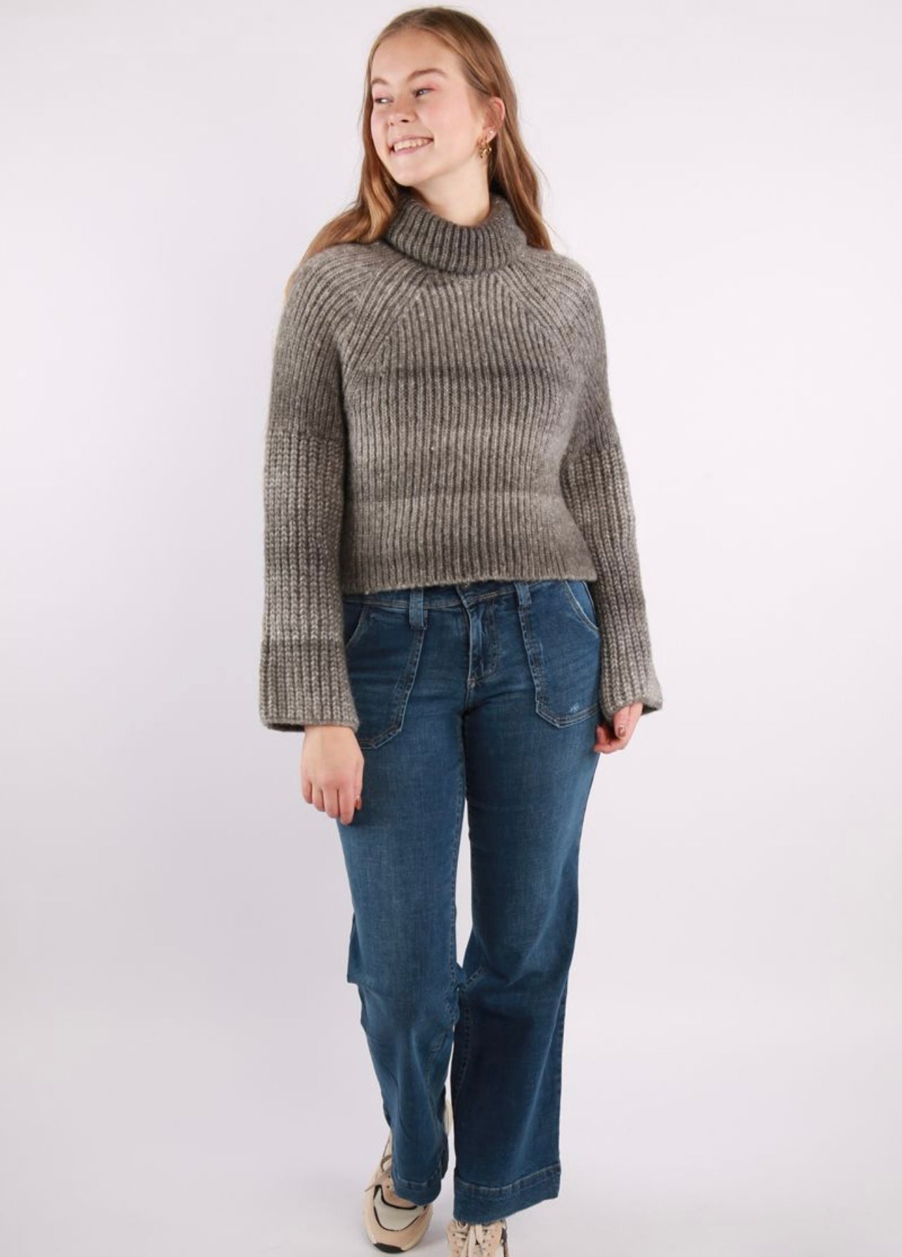 ONLY DITTE LS ROLLNECK KNIT