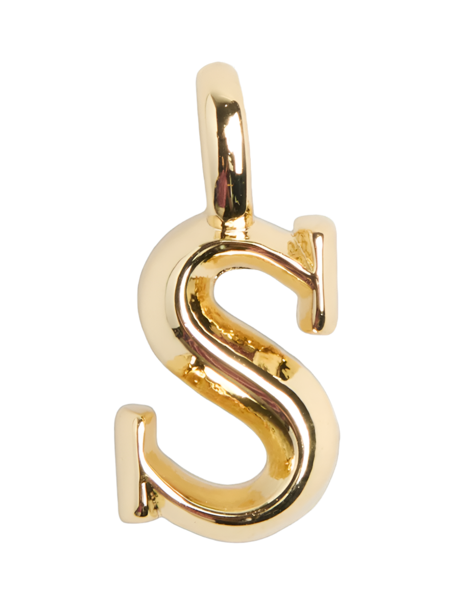 PIECES OLINE LETTER PLATED