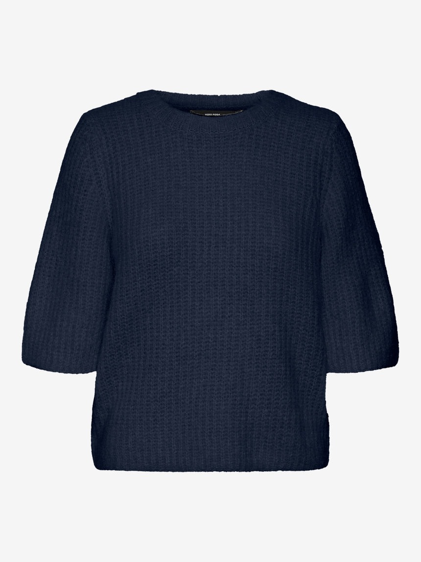 VERO MODA AWSOME 2/4 O-NECK PULLOVER BOO