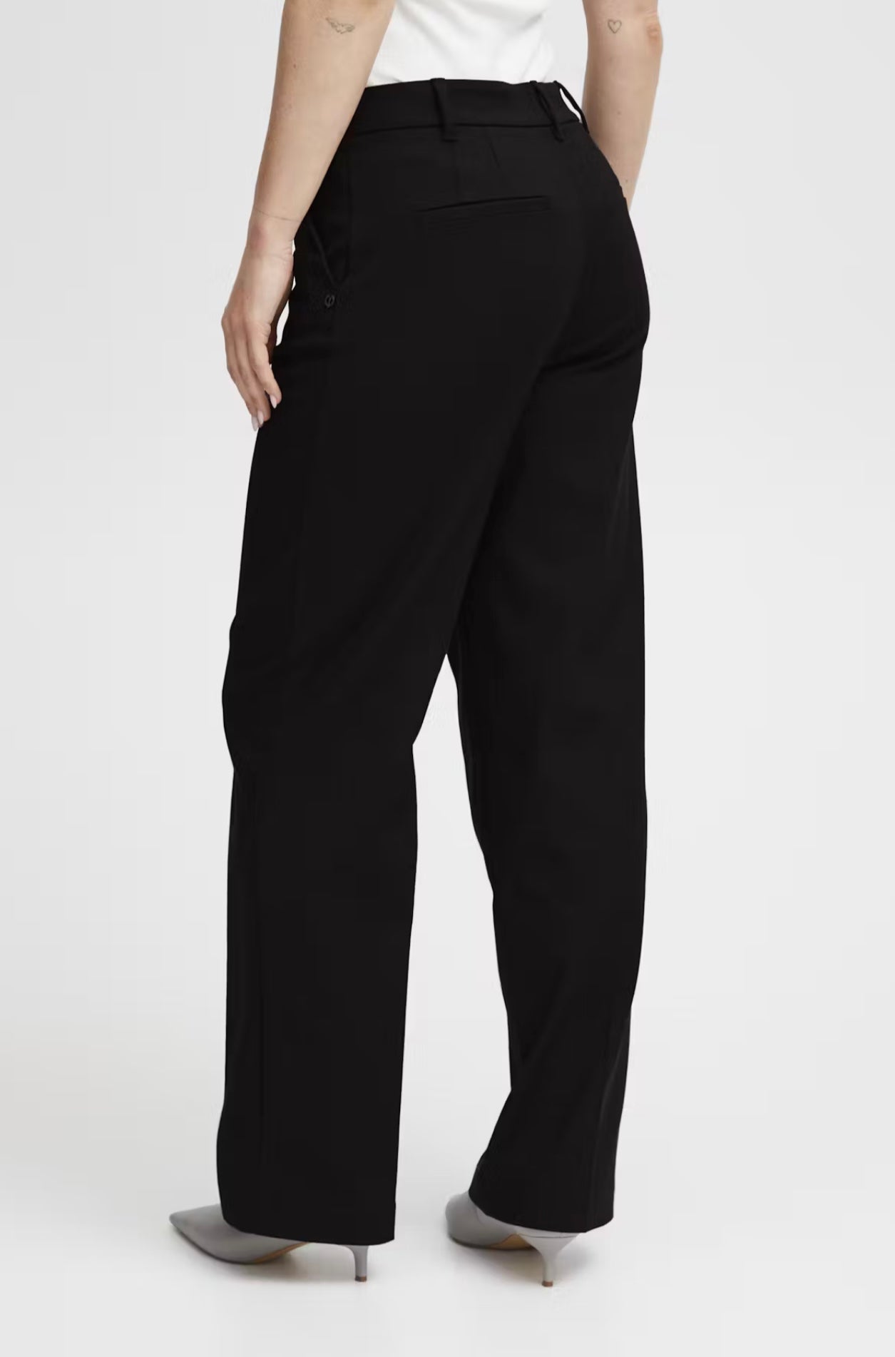 PULZ JEANS BINDY HW WIDE PANT