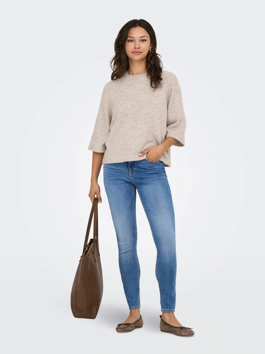 ONLY SIMONI 3/4 PULLOVER KNT