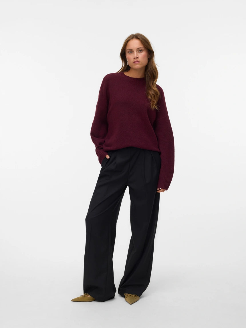 VERO MODA BOOM LS O-NECK PULLOVER