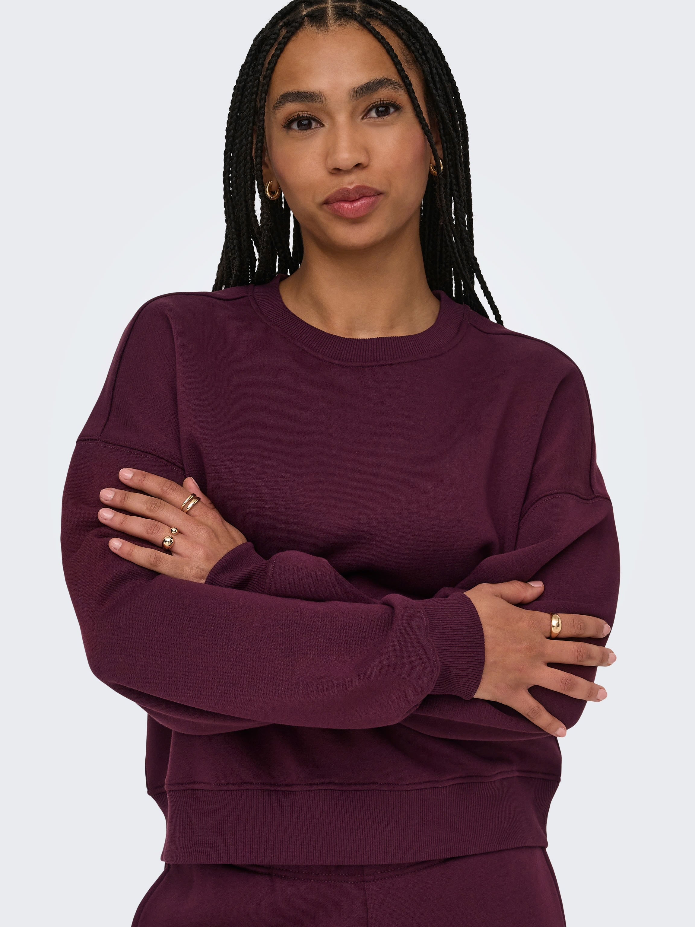 ONLY BEST L/S CREW NECK SWT