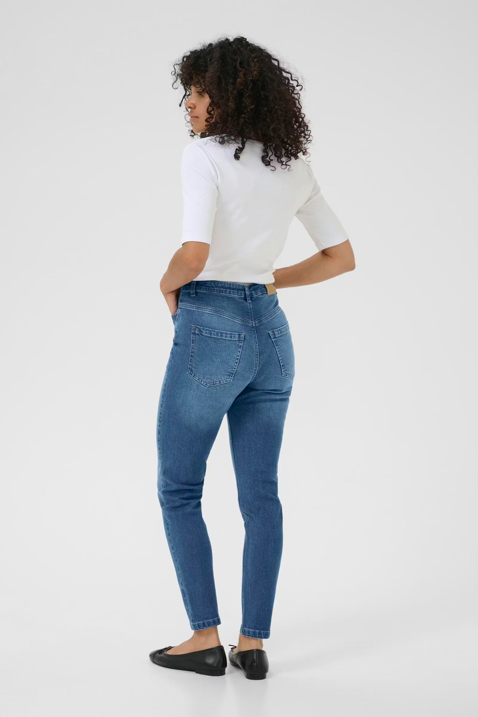 KAFFE WILLOW HW SLIM FIT JEANS