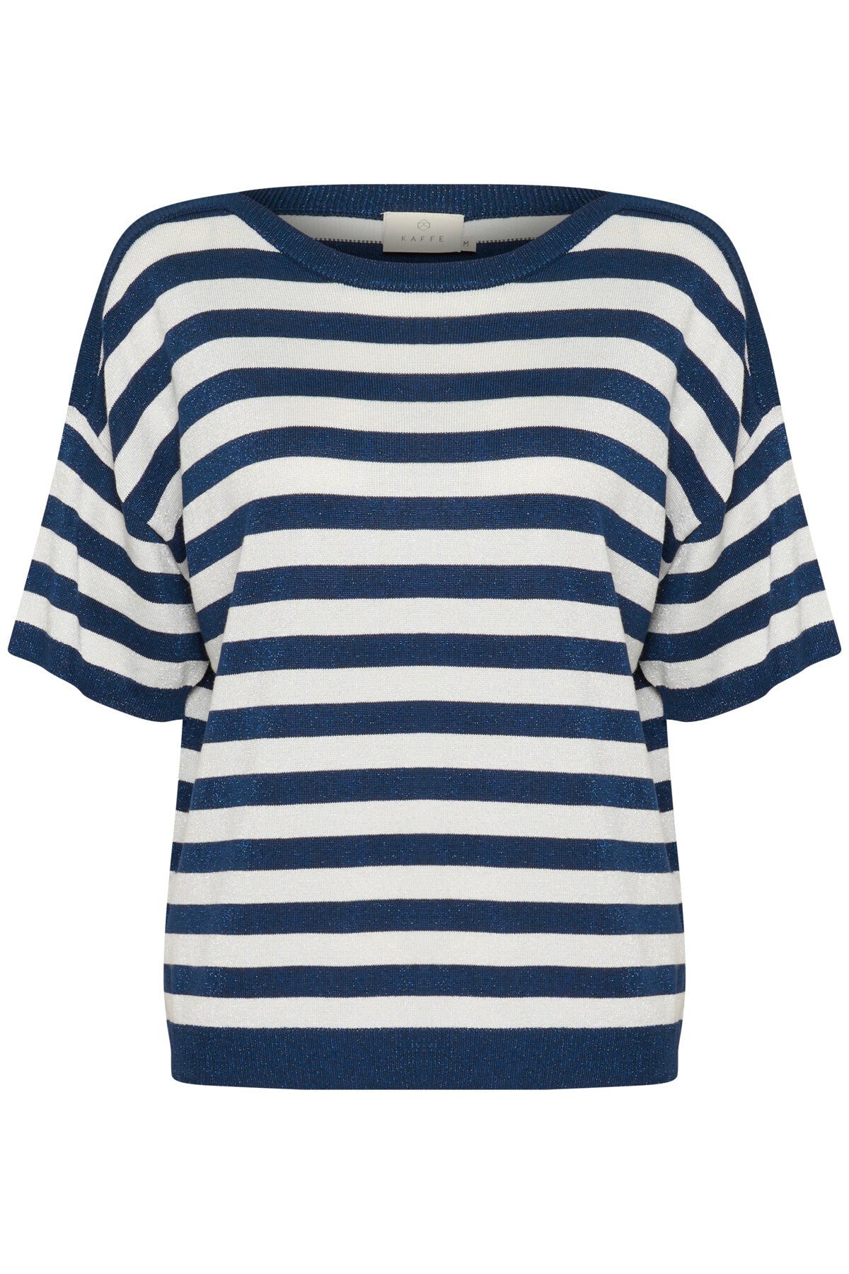 KAFFE REGINA STRIPED PULLOVER