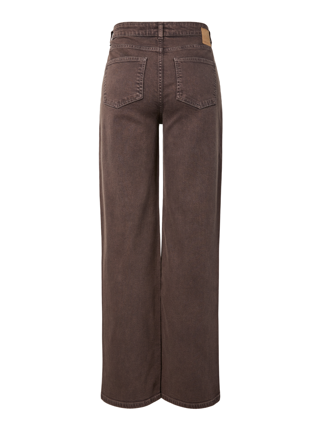 PIECES SILKE MW WIDE COLORED JEANS