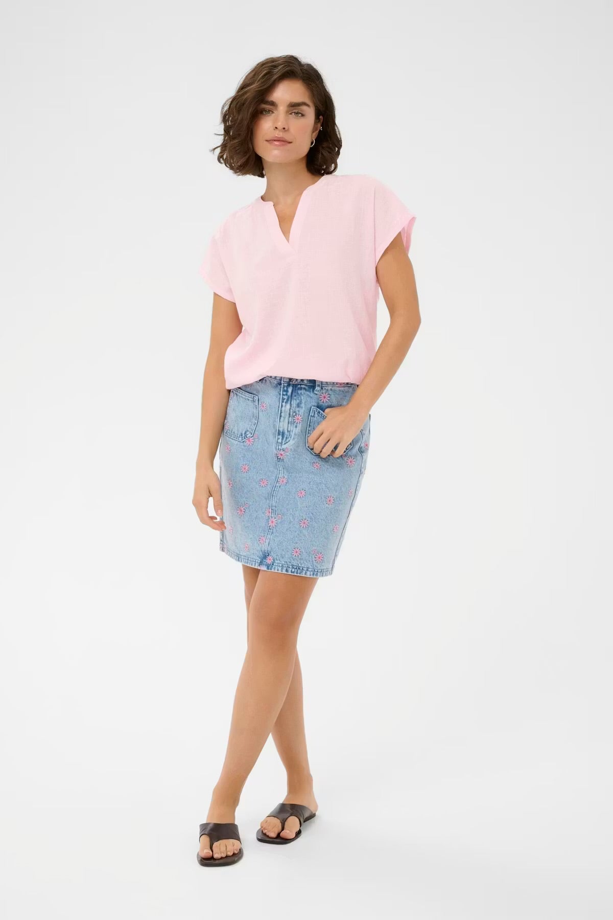 KAFFE PAULINE BLOUSE