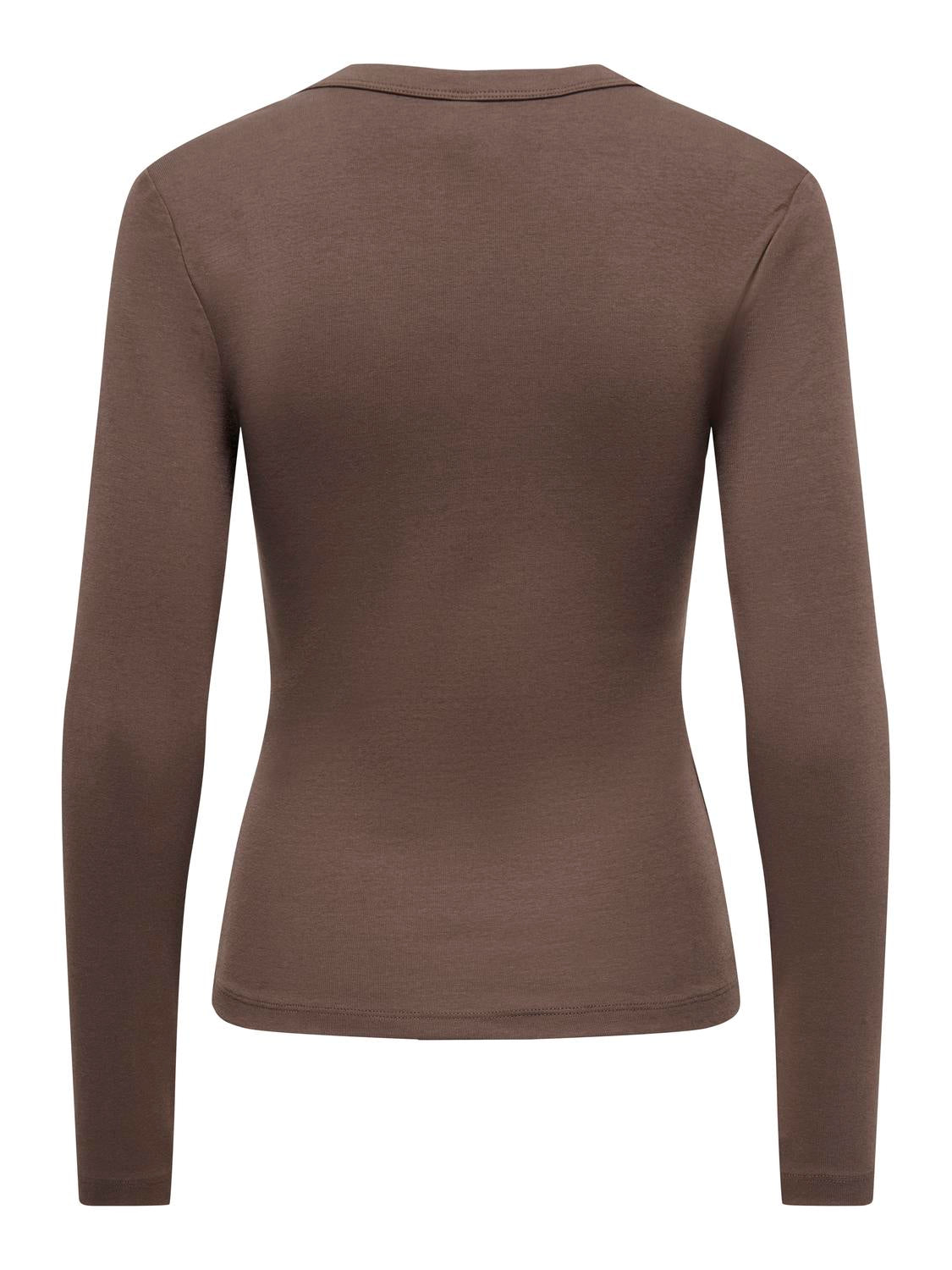 ONLY RILEY L/S V NECK TOP