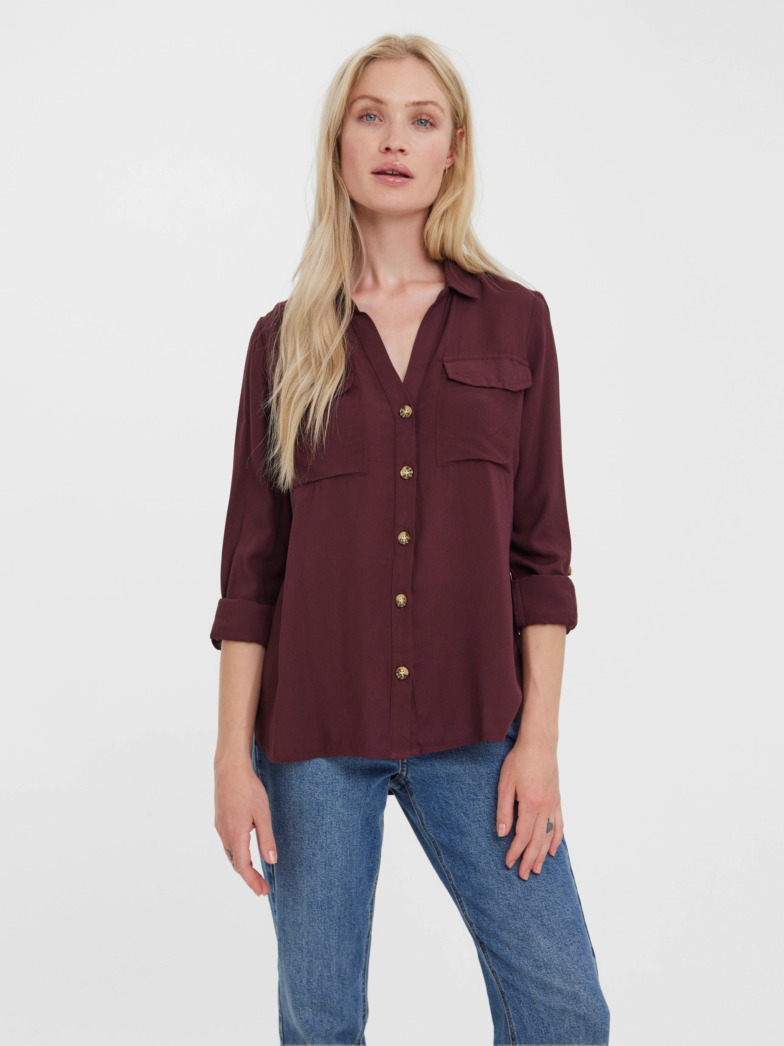 VERO MODA BUMPY LS SHIRT