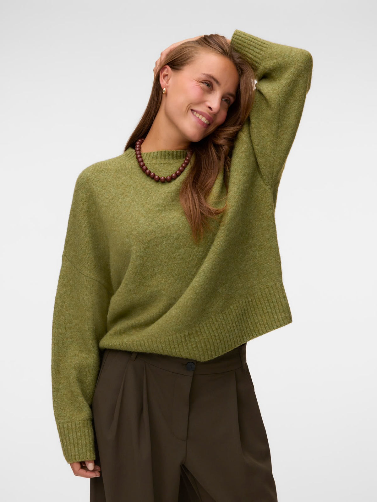 VERO MODA BOOM LS O-NECK PULLOVER