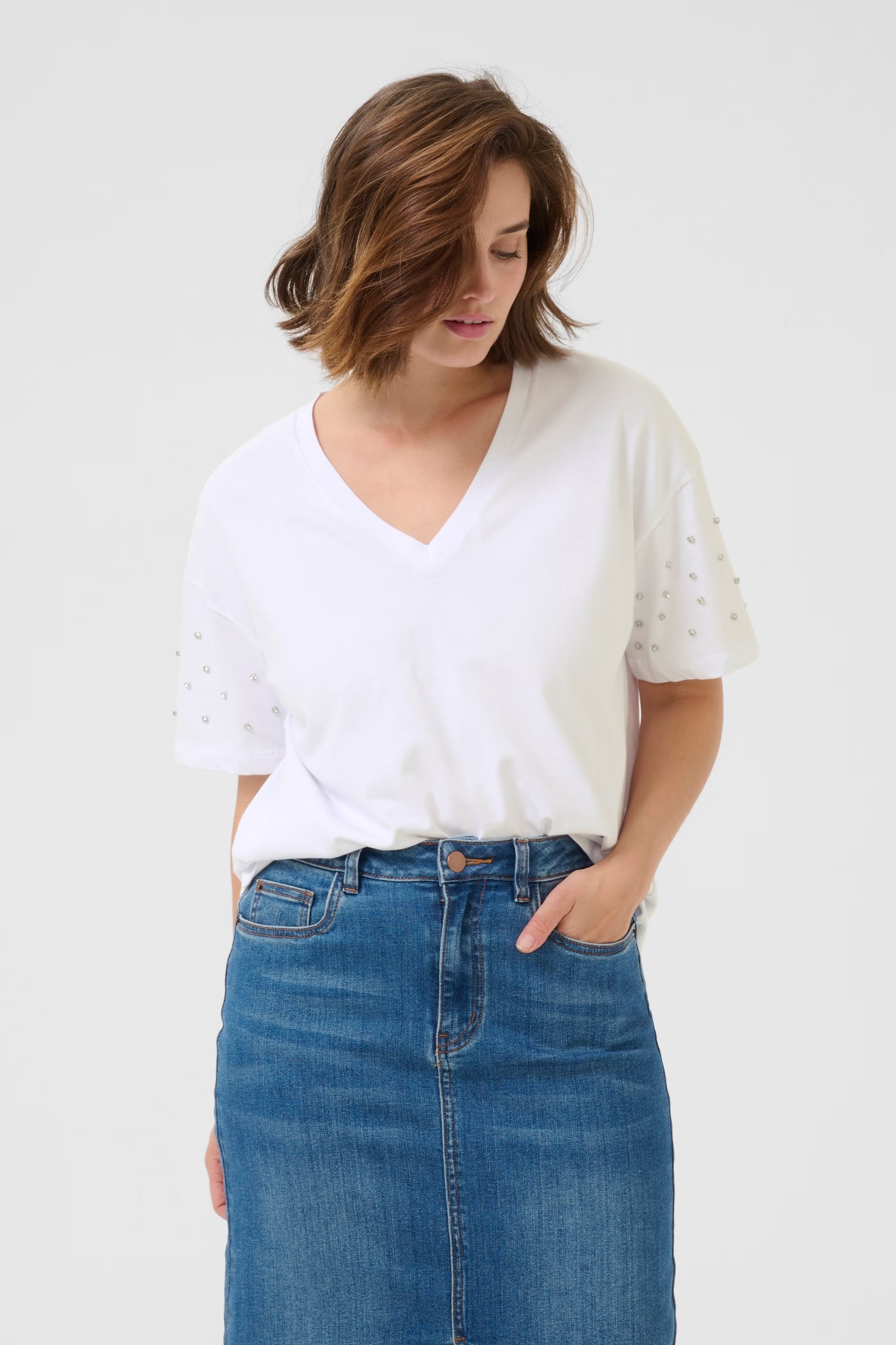 KAFFE BARNYA T-SHIRT