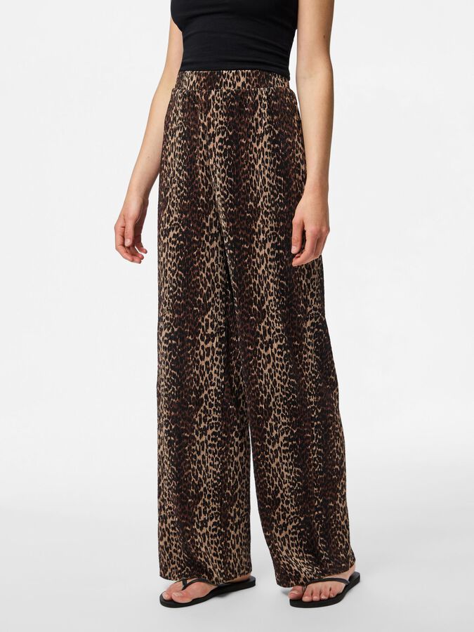 PIECES FLORA HW WIDE PANT
