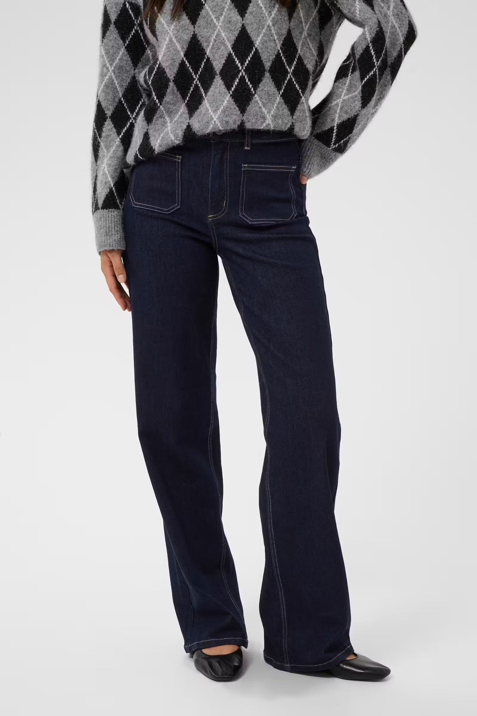 KAFFE BROOK HW REG FIT JEANS