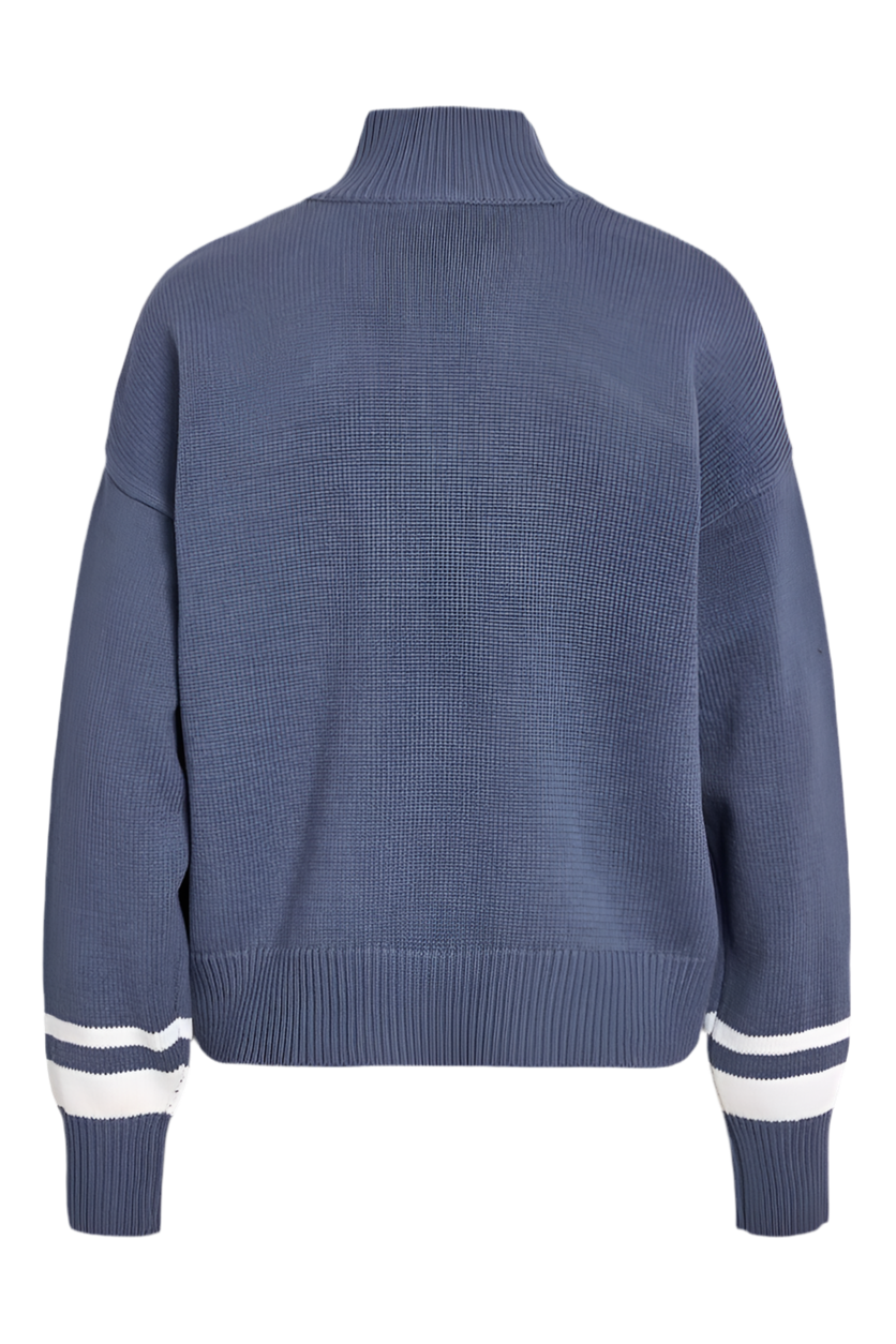 NOISY MAY TINA LS HIGH NECK HALF ZIP KNIT