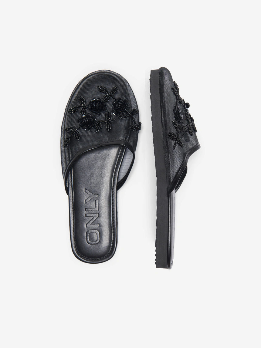 ONLY RIO MESH BLING SLIPPER