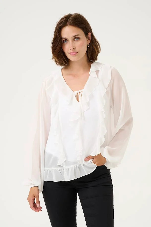 KAFFE NINNA BLOUSE