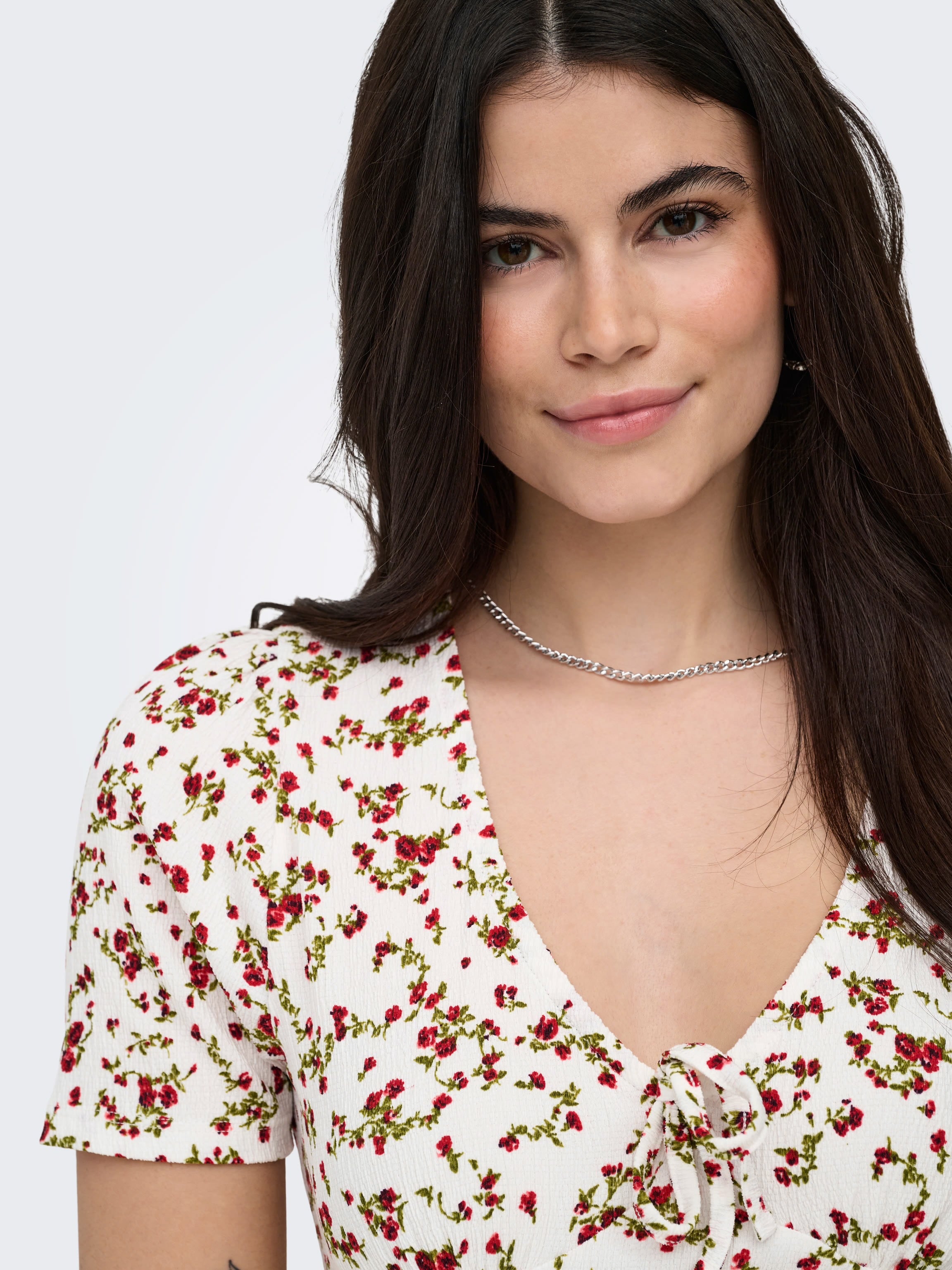 ONLY MOLLY S/S V-NECK DRESS