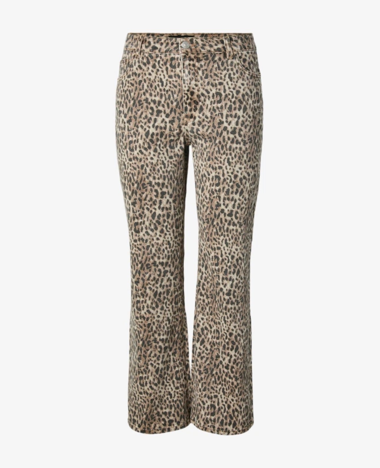 PIECES SALUME MW CROPPED DENIM JEANS