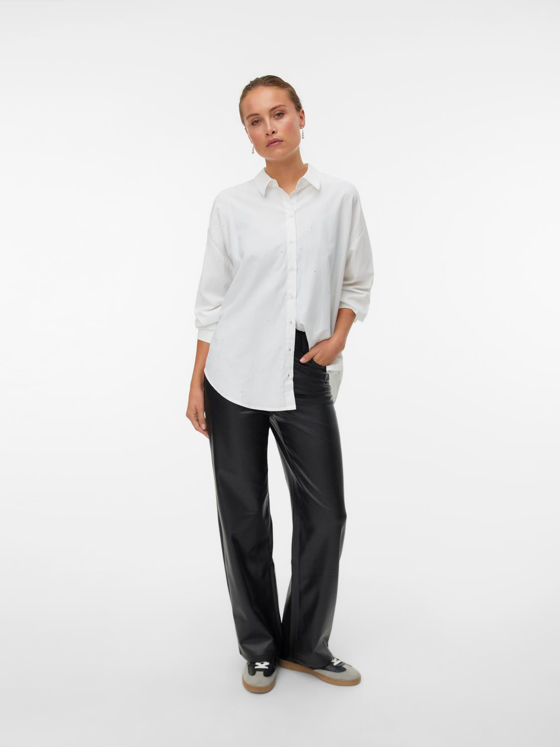 VERO MODA TESSA HR WIDE PANTS