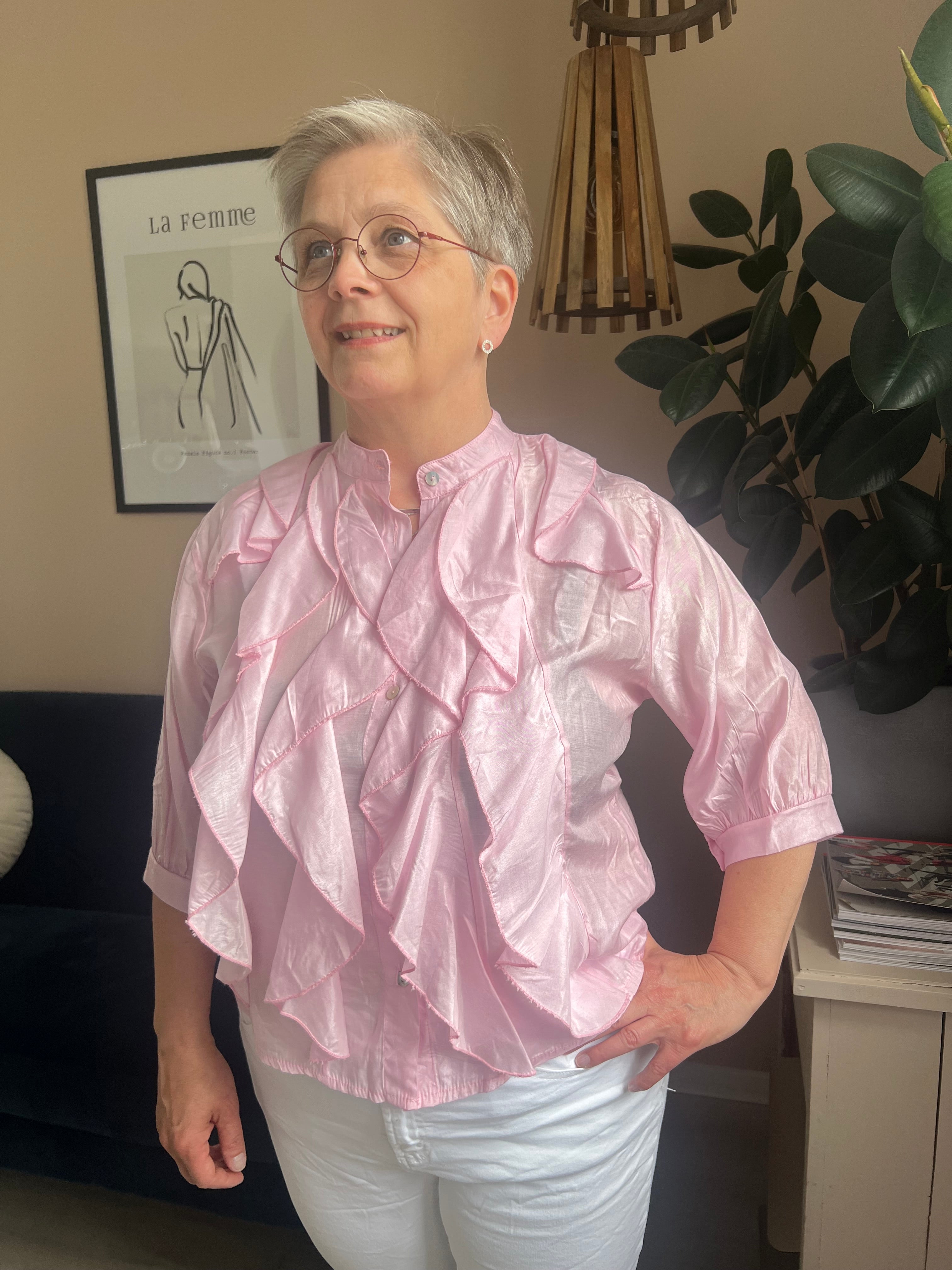 HOFFMANN 3/4 SILK SHIRT