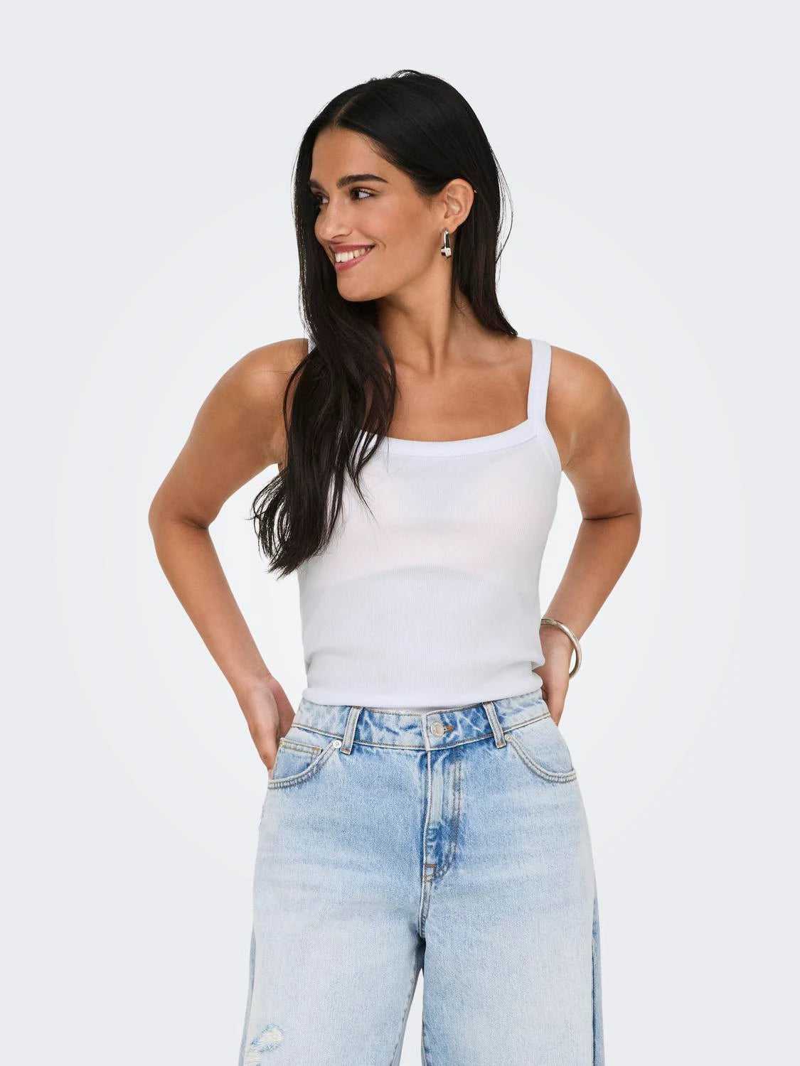 ONLY VIRA S/L RIB TOP