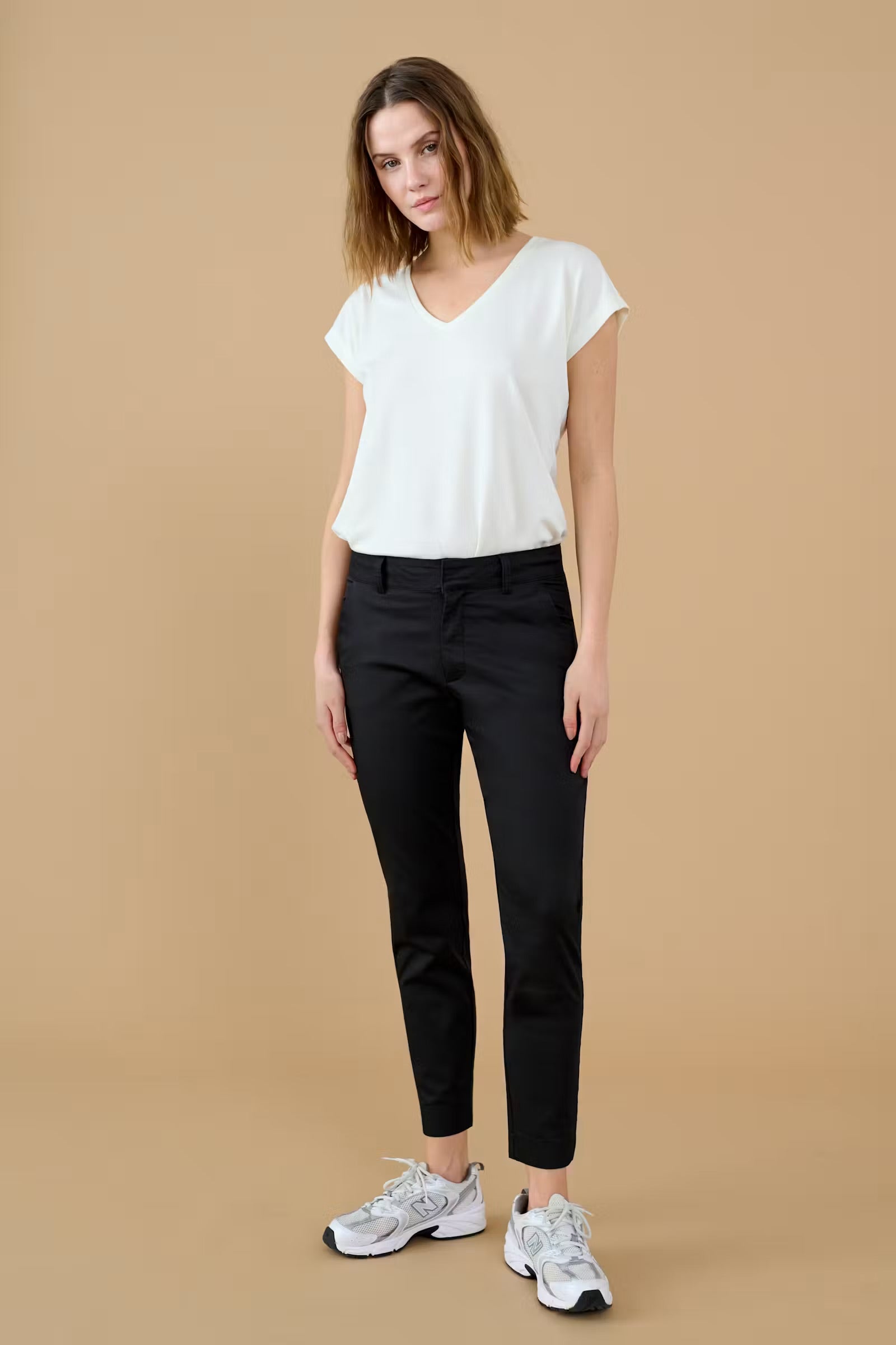 KAFFE LEA 7/8 CHINO PANT