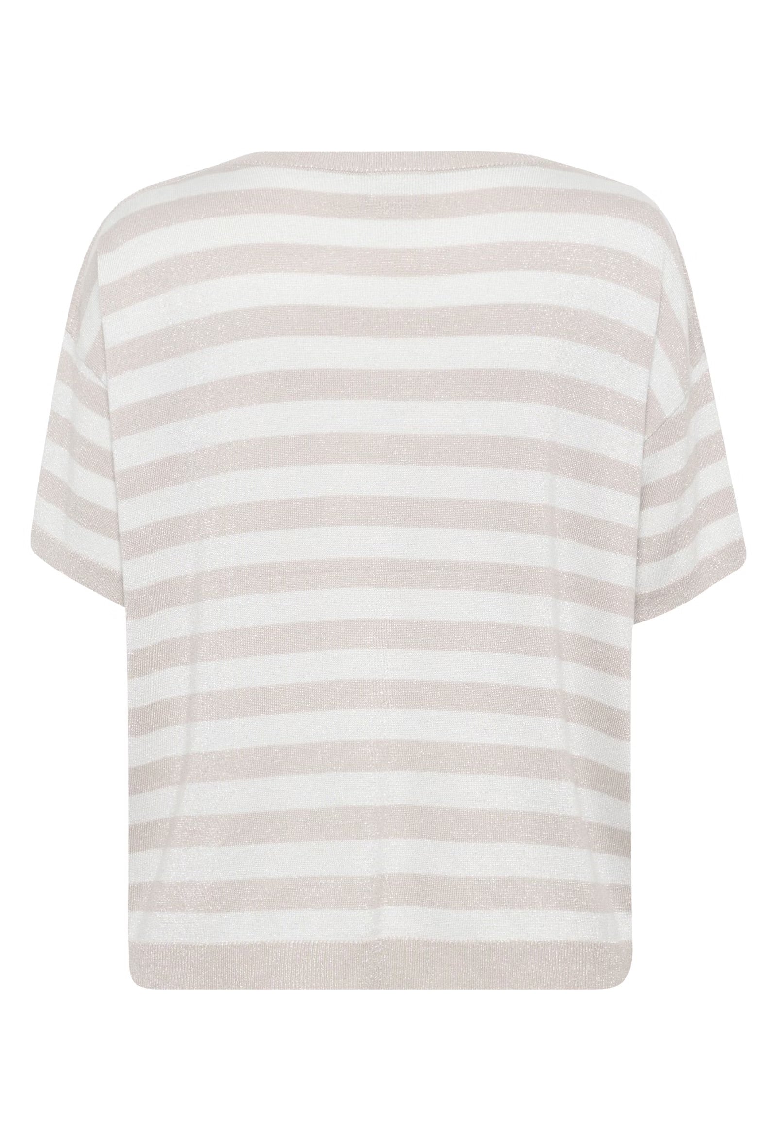 KAFFE REGINA STRIPED PULLOVER