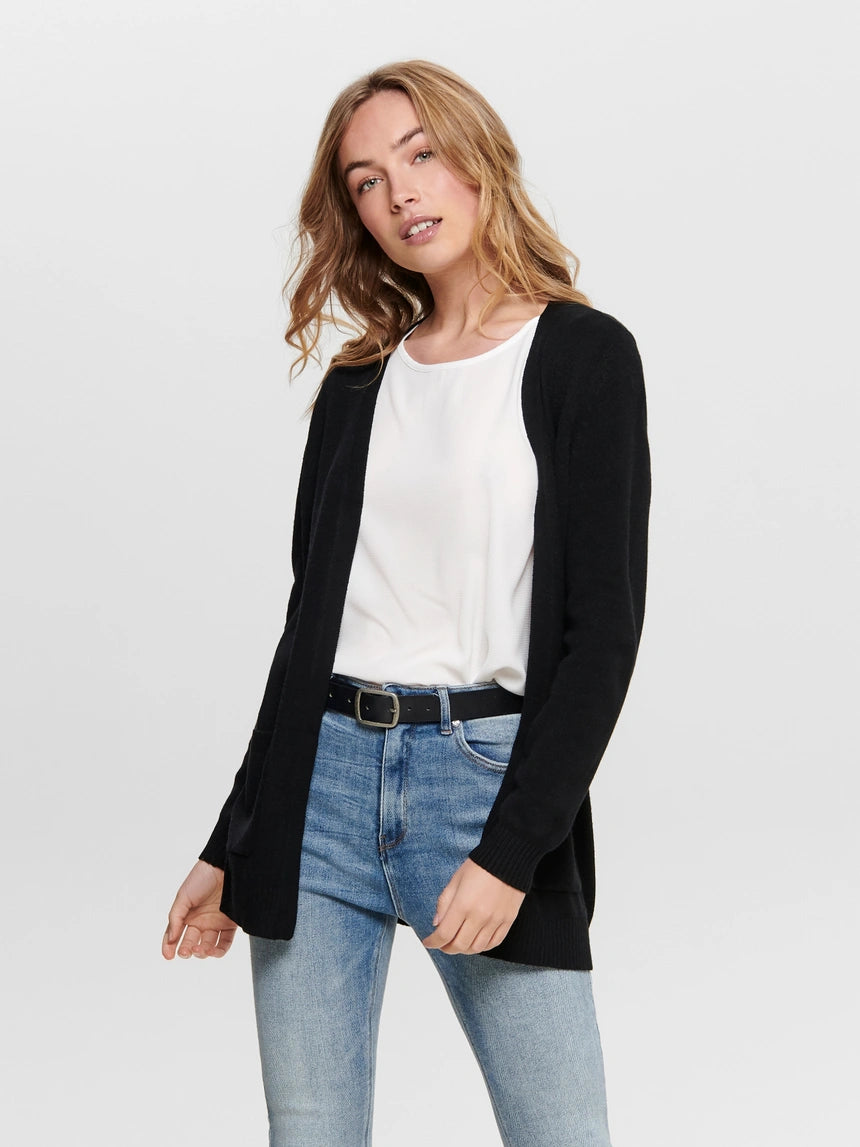 ONLY LESLEY L/S OPEN CARDIGAN KNIT