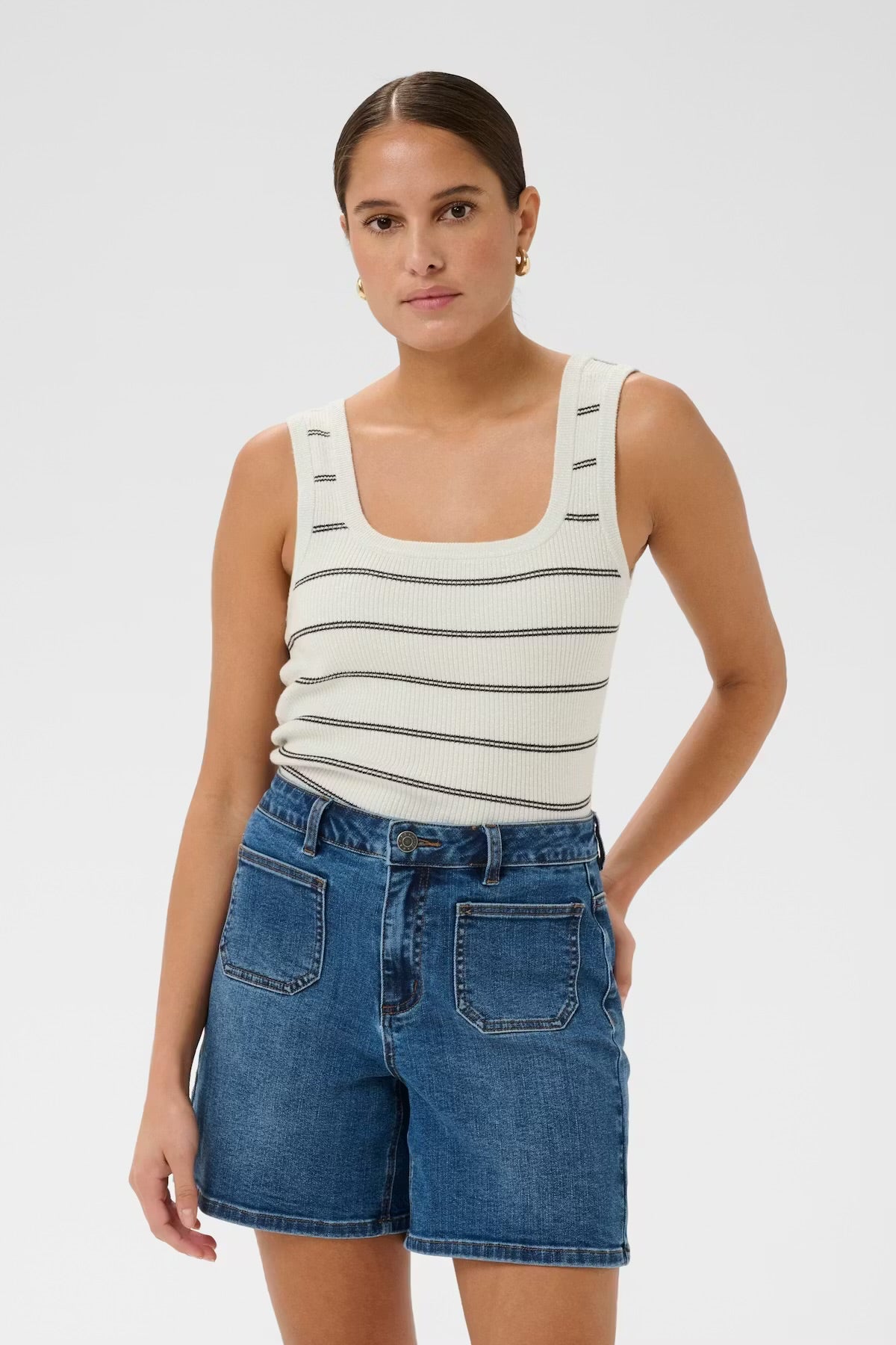 KAFFE MORITA KNIT TOP