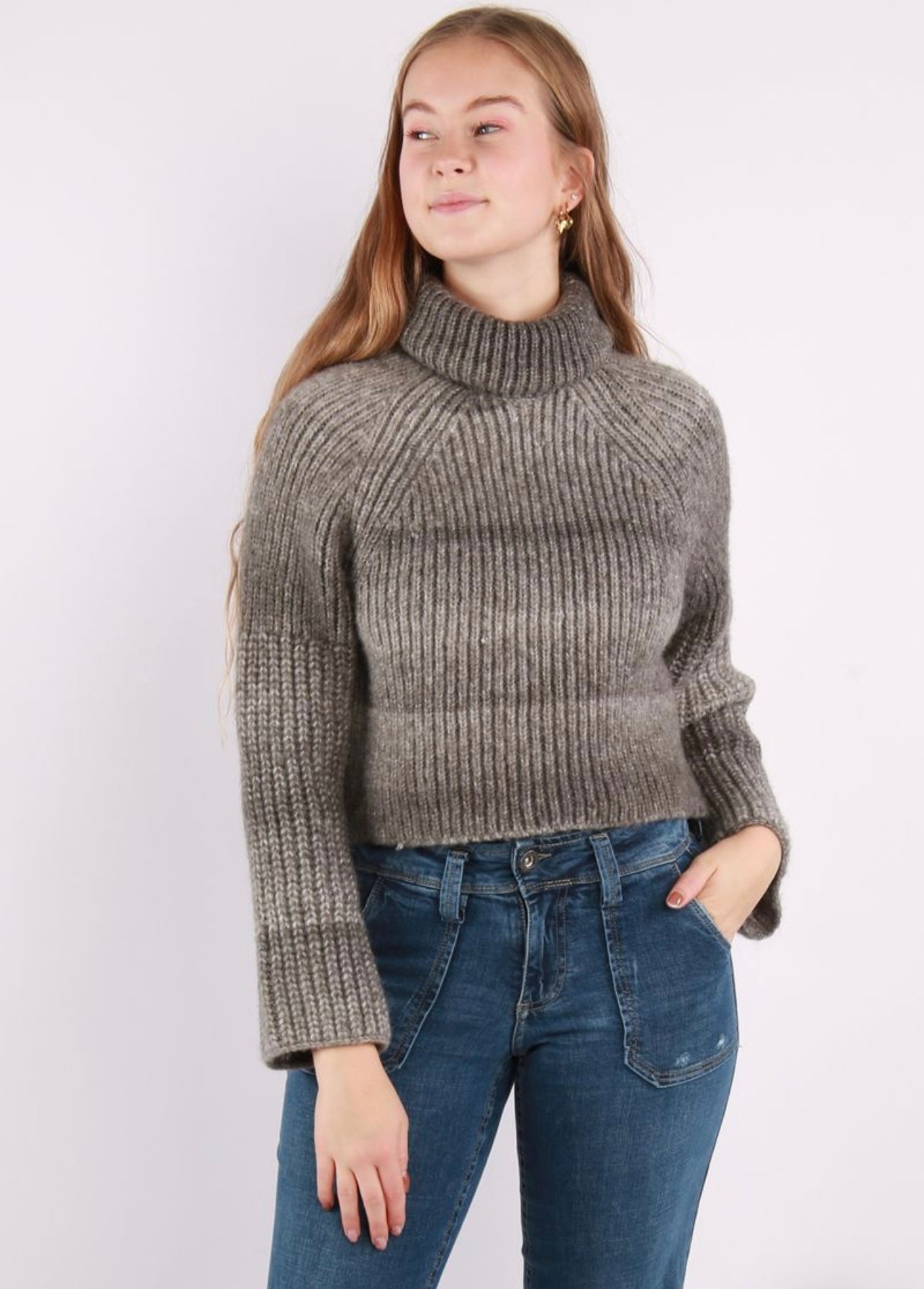 ONLY DITTE LS ROLLNECK KNIT