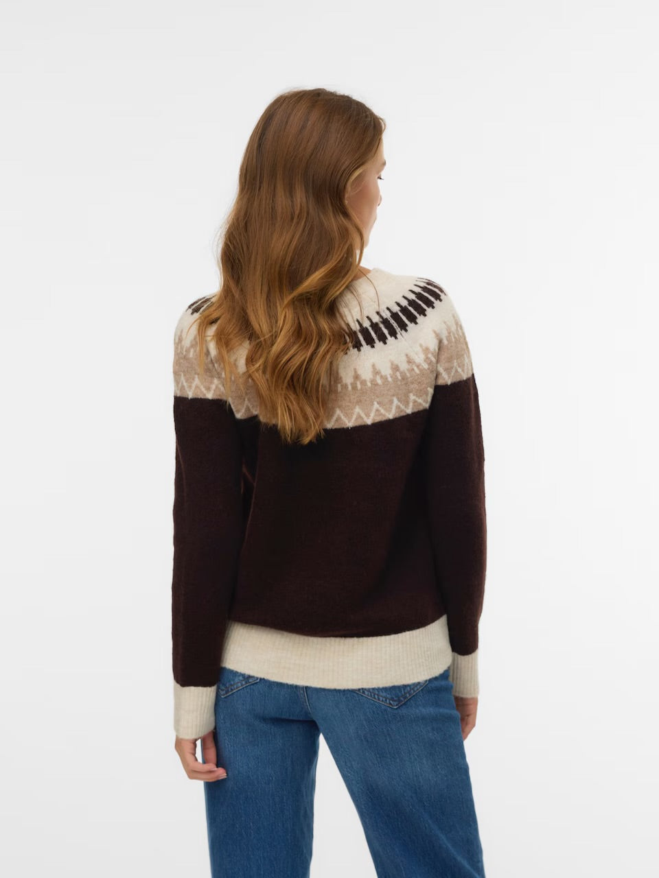 VERO MODA SIMONE LS NORDIC PULLOVER