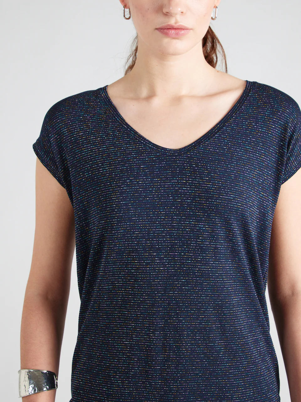 PIECES BILLO TEE LUREX STRIPES