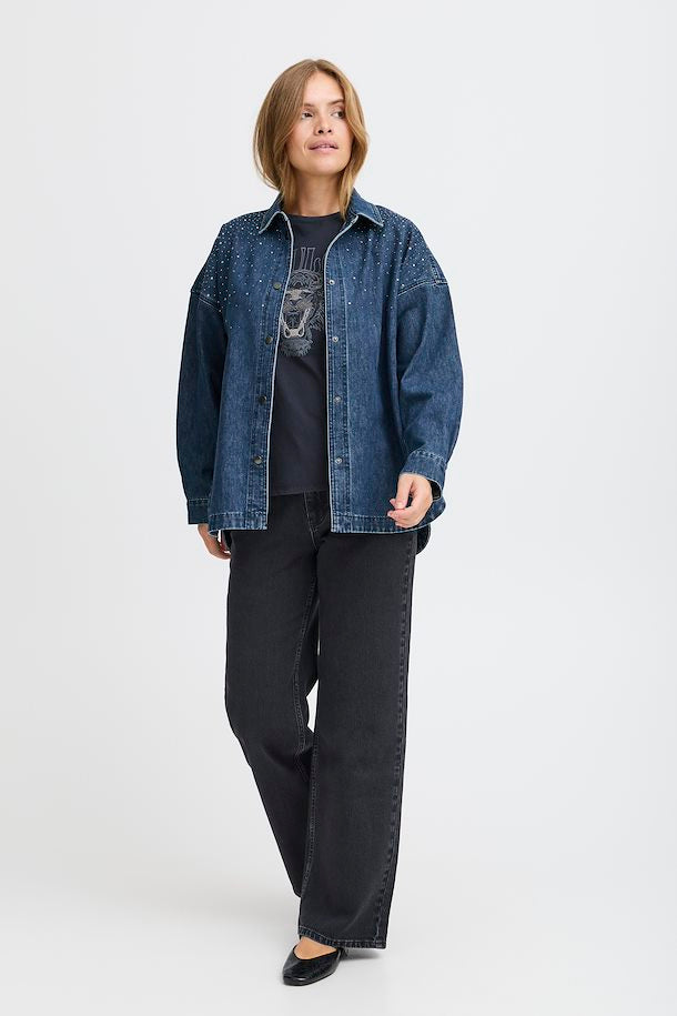 PULZ JEANS PERLA DENIM SHIRT