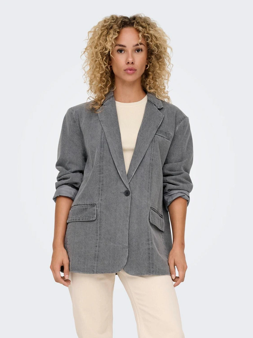 ONLY CORY LS DENIM BLAZER