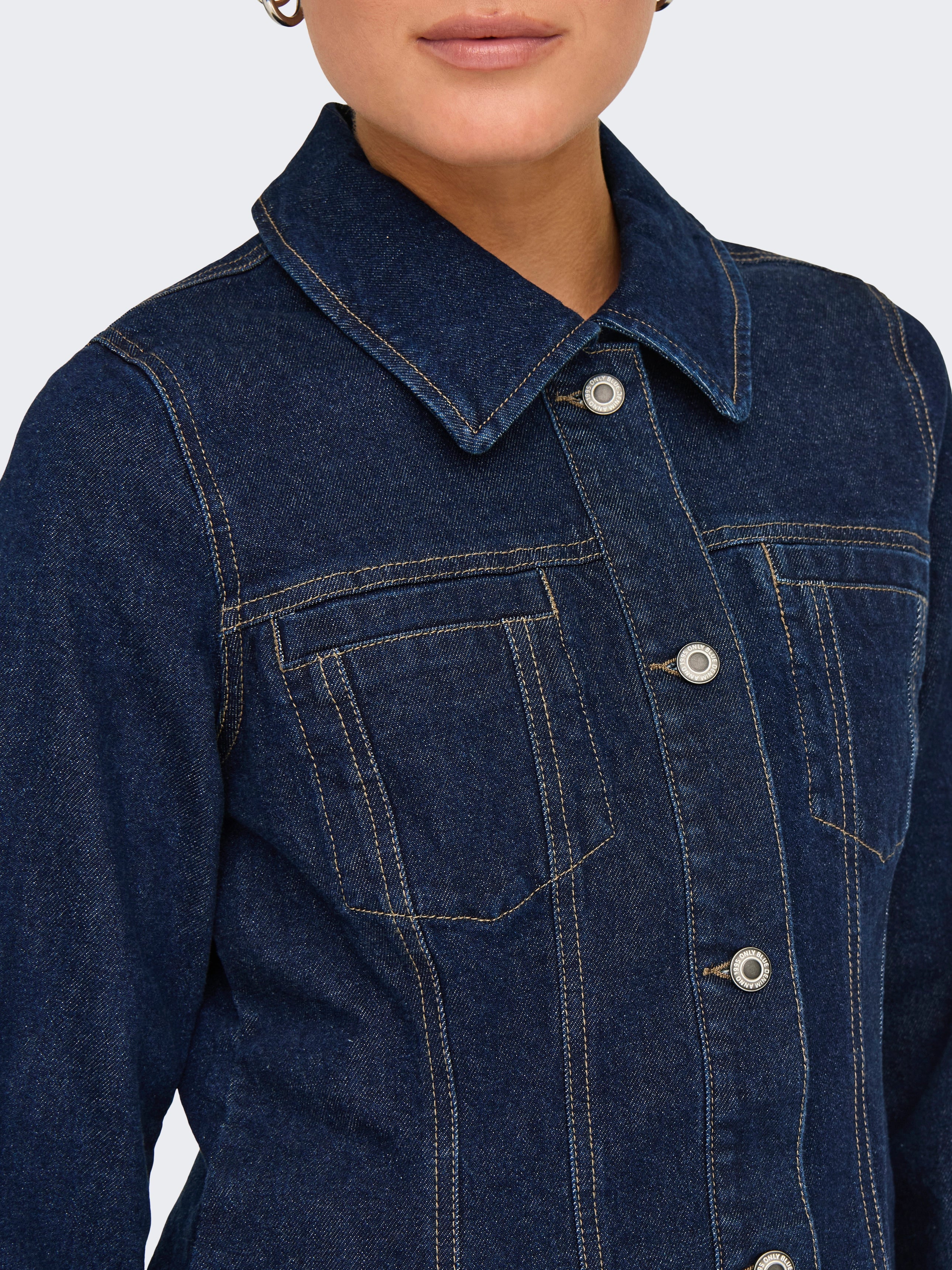 ONLY ELLE L/S FITTED DNM JACKET