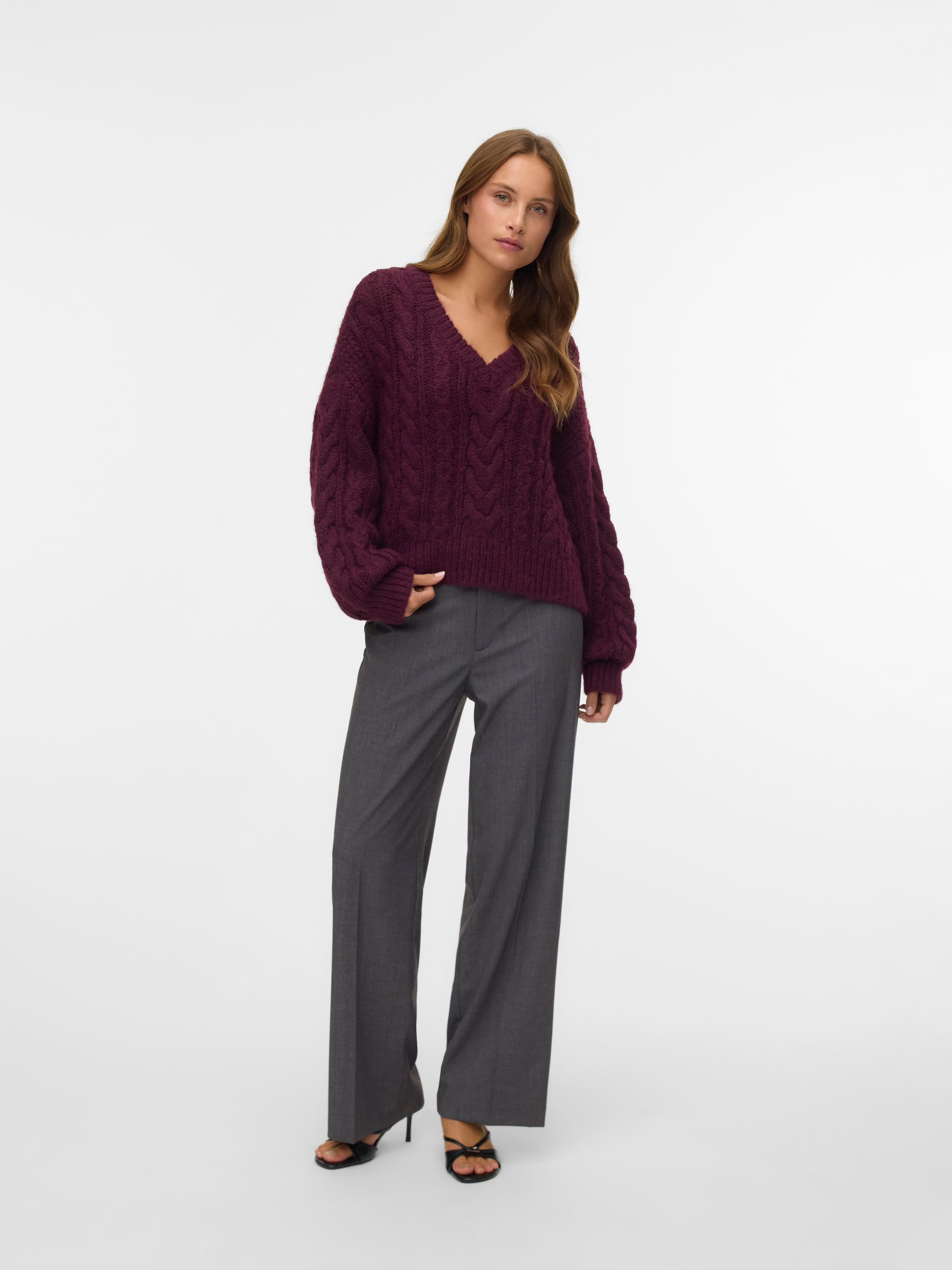 VERO MODA TEXAS MW STRAIGHT PANT