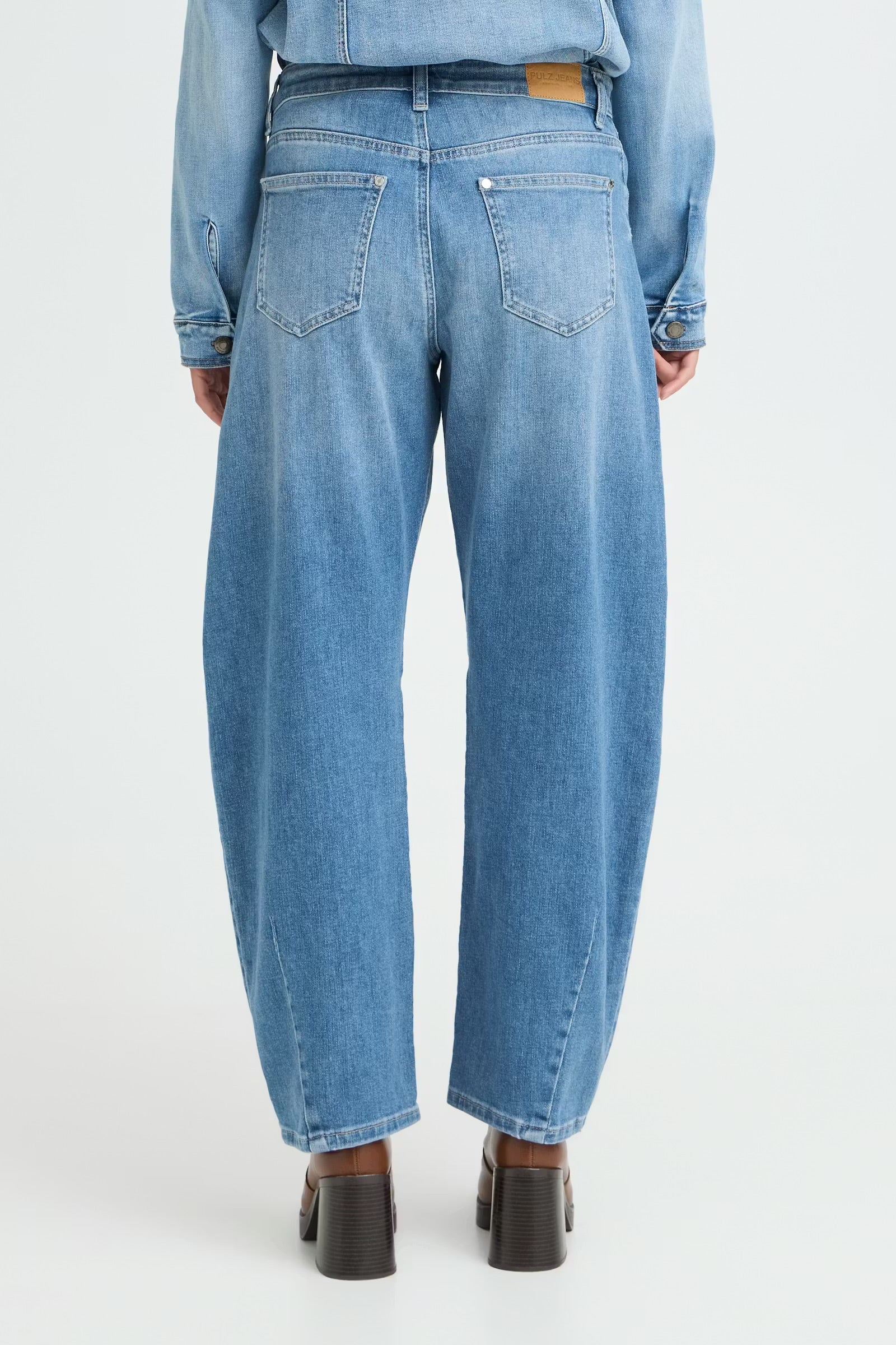 PULZ JEANS ANNI HW JEANS BARREL LEG