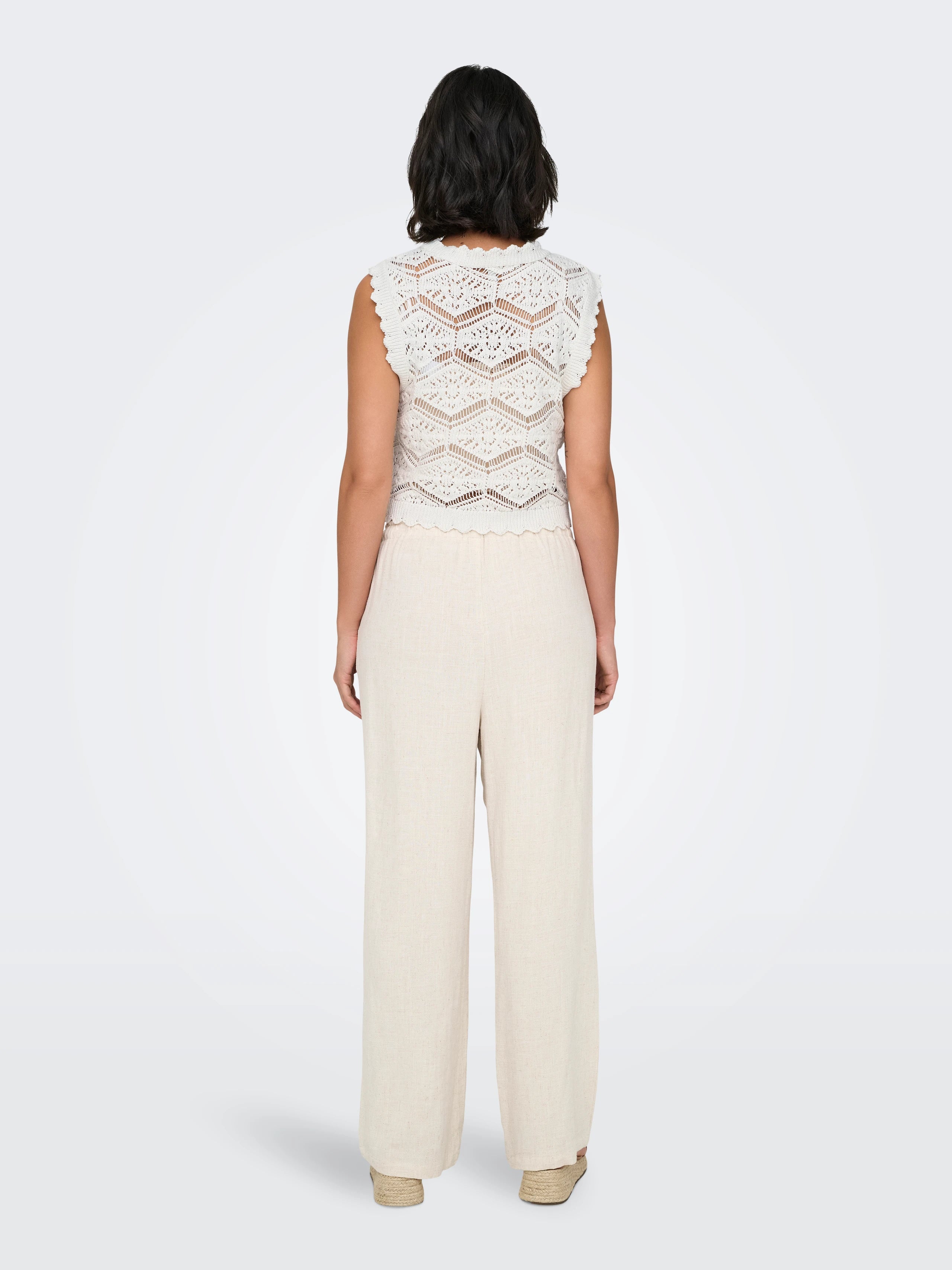 ONLY FRIDA LIFE SL STRUCTURE TOP KNIT