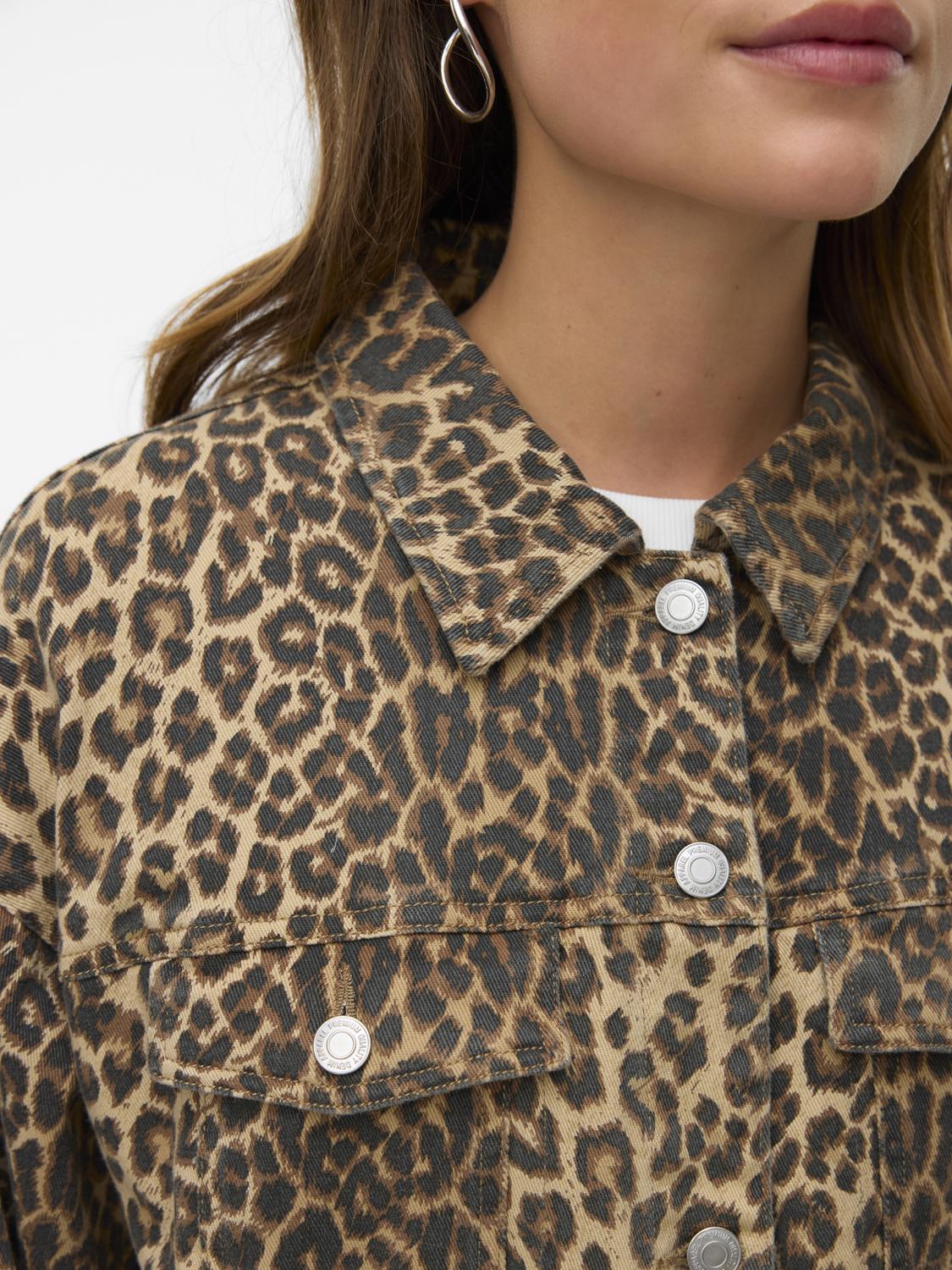 VERO MODA TESSA LS OVERSIZE DNM AOP JACKET