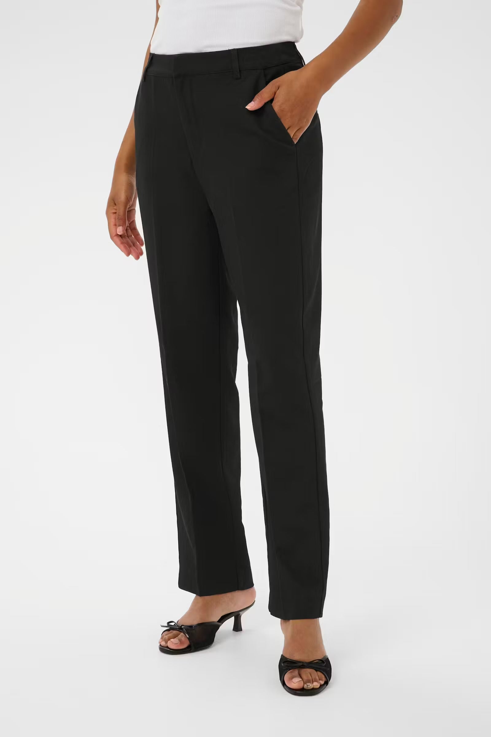 KAFFE SAKURA HW ZIPPER PANTS