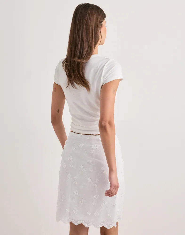 PIECES NOLAX HW SHORT SKIRT