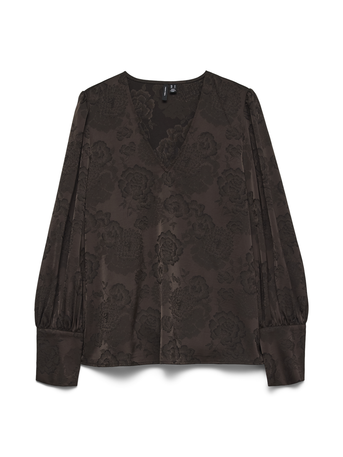 VERO MODA KIRA LS V-NECK TOP